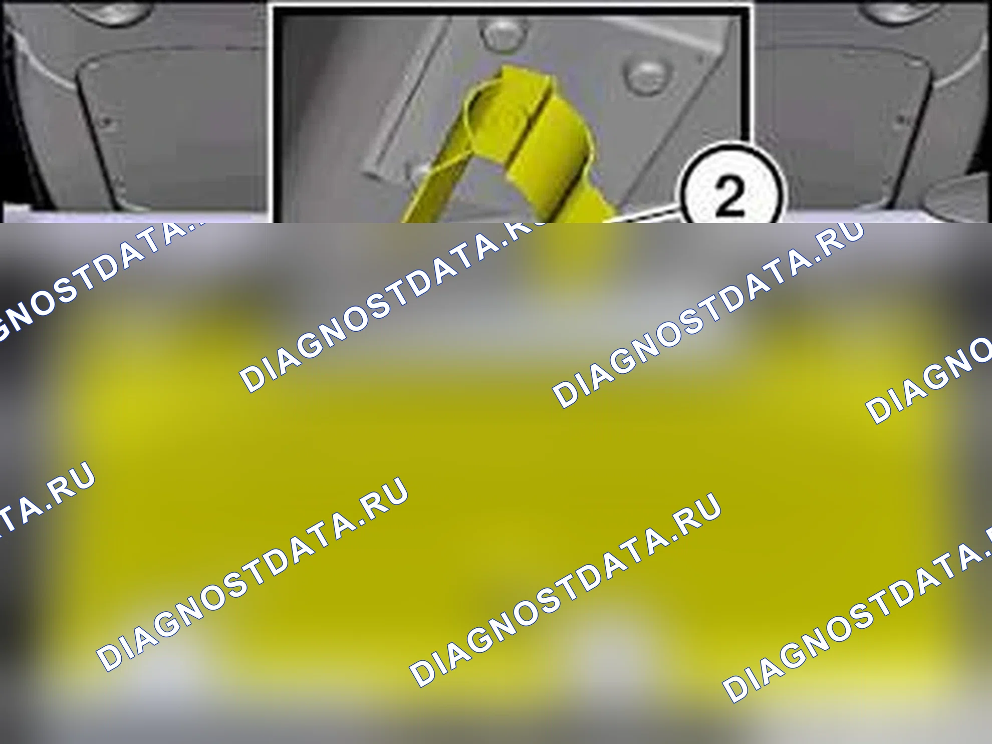 Рис. 312: 51 47 101 ДЕМОНТАЖ И УСТАНОВКА/ЗАМЕНА ПАНЕЛИ ОТДЕЛКИ ПОЛА БАГАЖНОГО ОТДЕЛЕНИЯ (СПЕРЕДИ) (JCW GP). MINI Cooper Clubman I рестайлинг