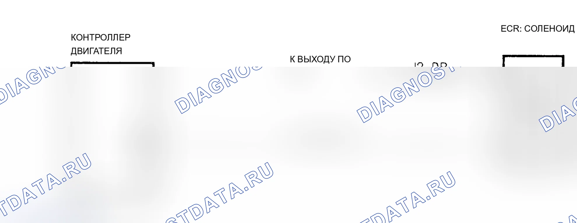 Рис. 275: Схематическое испытание DR-19A электромагнитной цепи рециркуляция отработавших газов. Dodge Dakota 