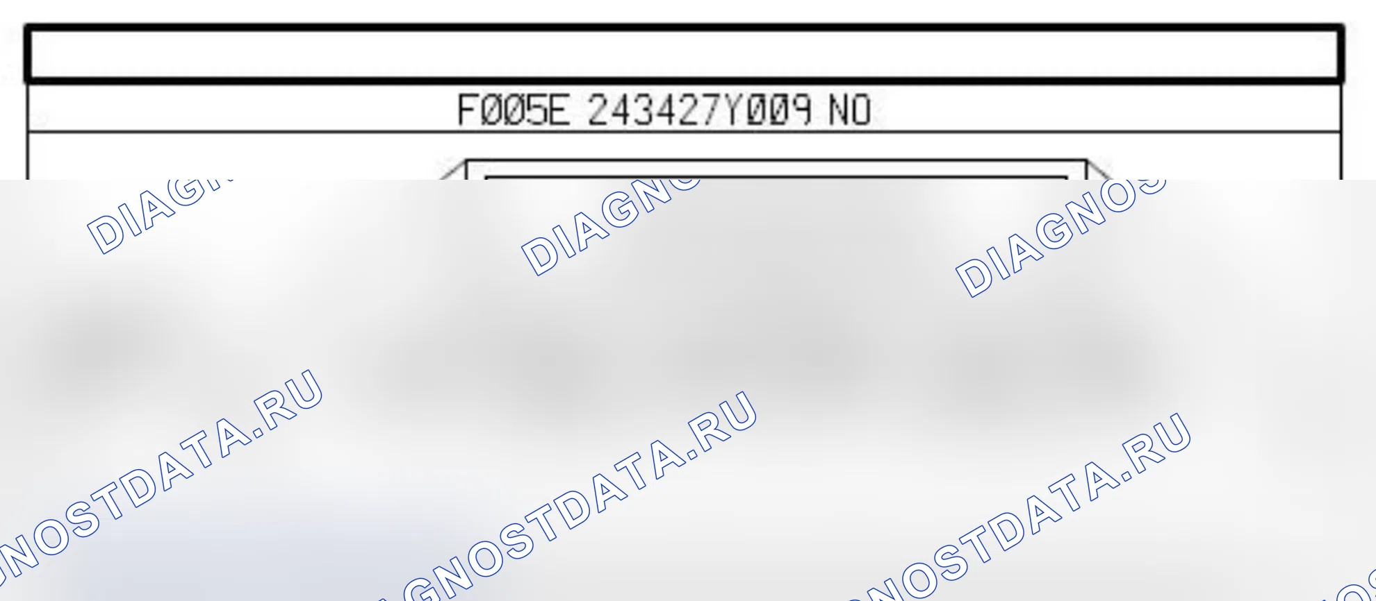 Распиновка разъёма R447 — Соед. разъем сирены охранной сигнализации и переднего жгута проводов. Renault Zoe I