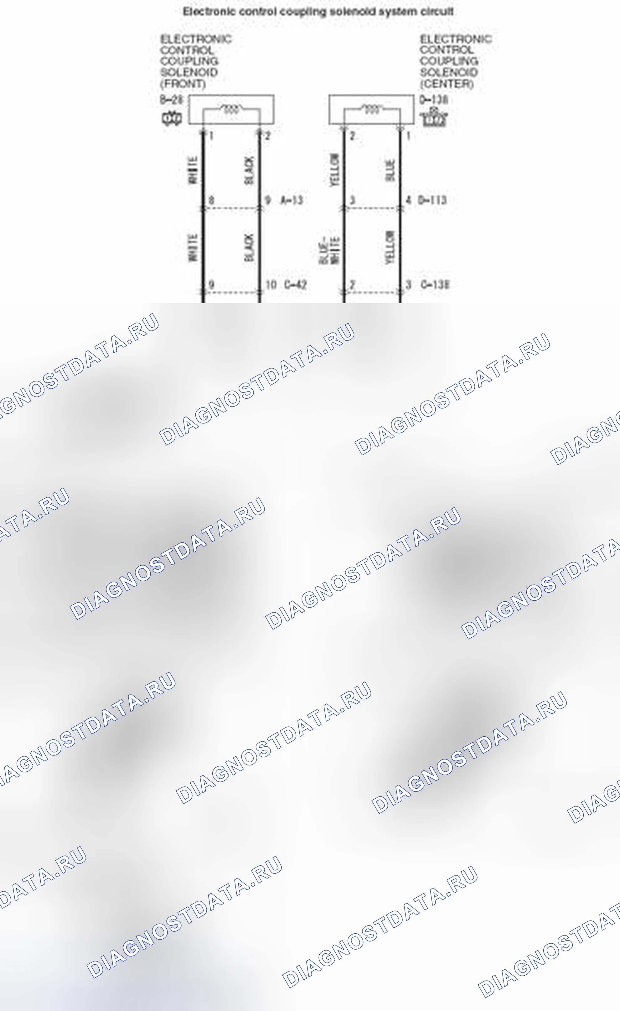 Рис. 102: расшифровка кода ошибки C1610: неисправность электронного реле блока питания AWC. Honda e:NP1 I