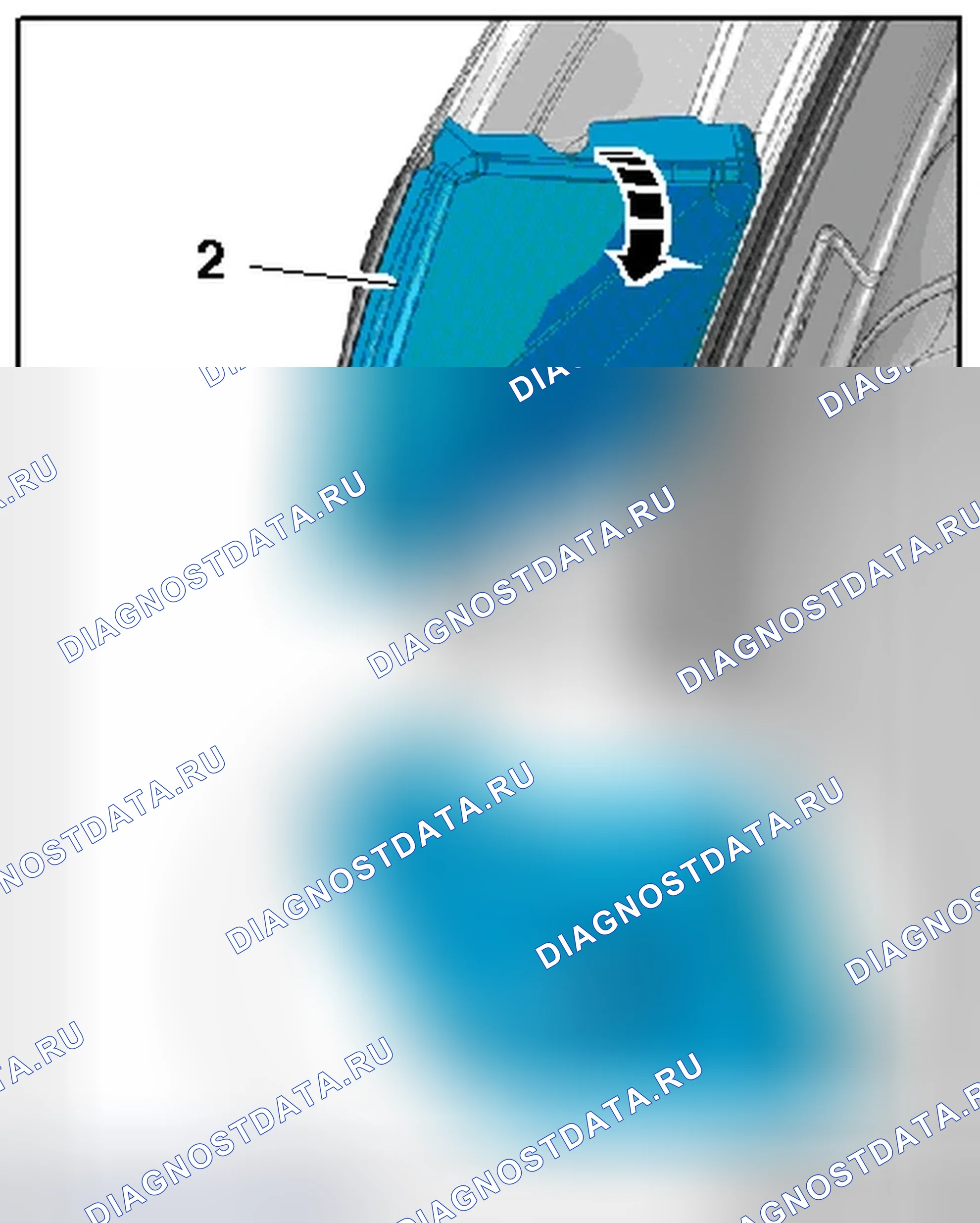 Рис. 75: ХВОСТОВАЯ ЛАМПА. Audi Q5 I