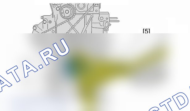 Снятие - установка: ремень ГРМ — b1ek1tcd. Citroen C8 I