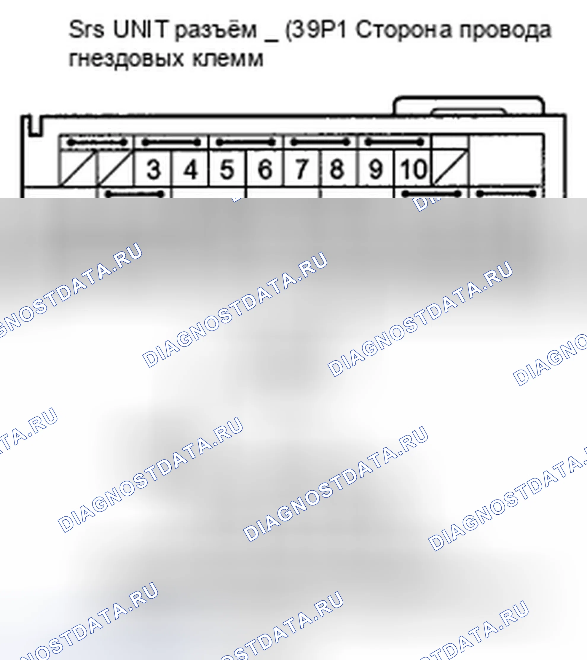 Рис. 192: расшифровка кода ошибки 92-2x (" x " может быть от 0 до 9 или от A до F): Открыто или коротко на массу в подушке безопасности пассажира. Honda Insight ZE2