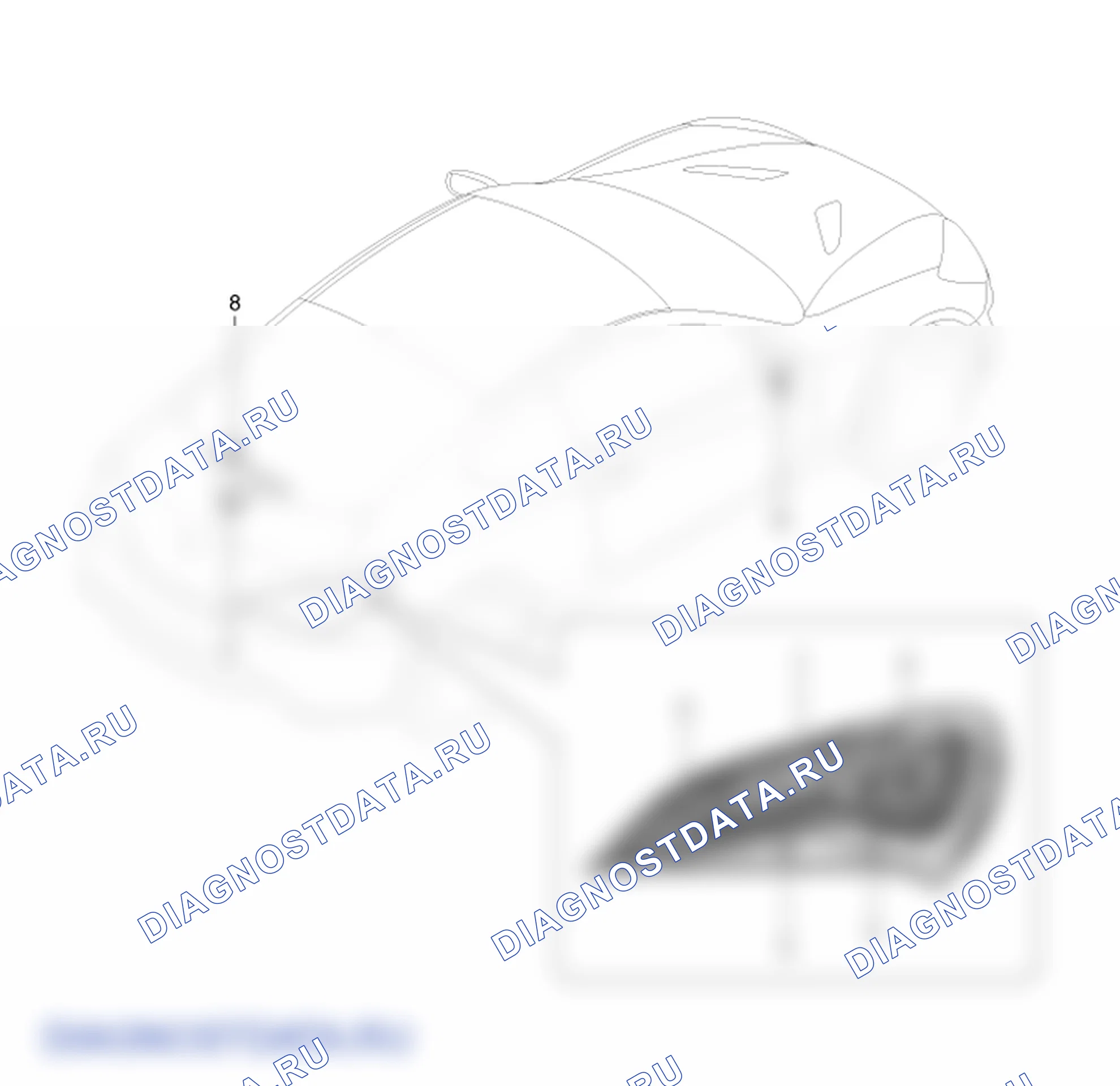 Компоненты и их расположение. Hyundai Genesis Coupe(Bk)-U.S. I