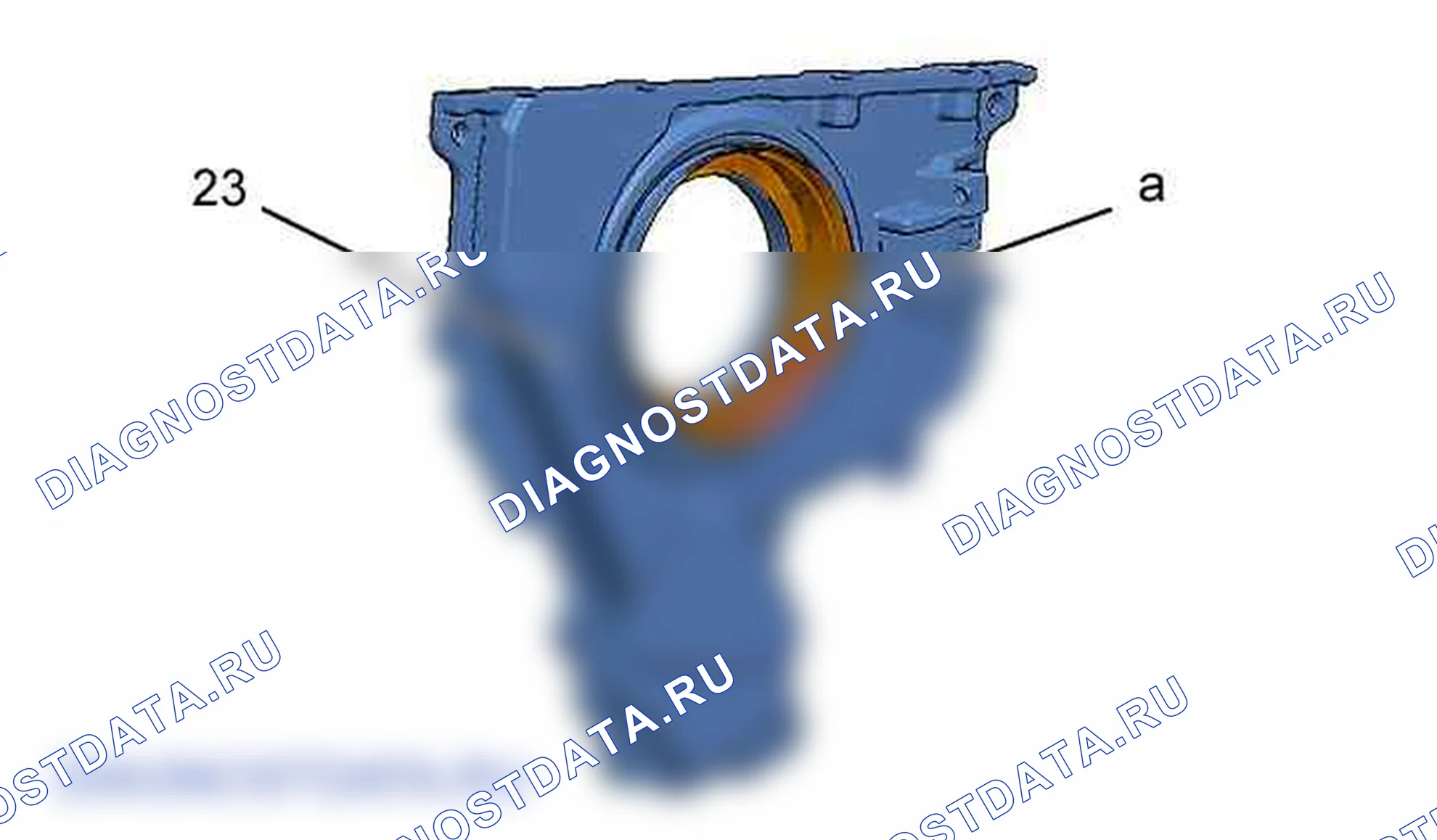 Снятие - установка: сальники двигателя — b1fg01qd. Citroen C6 I
