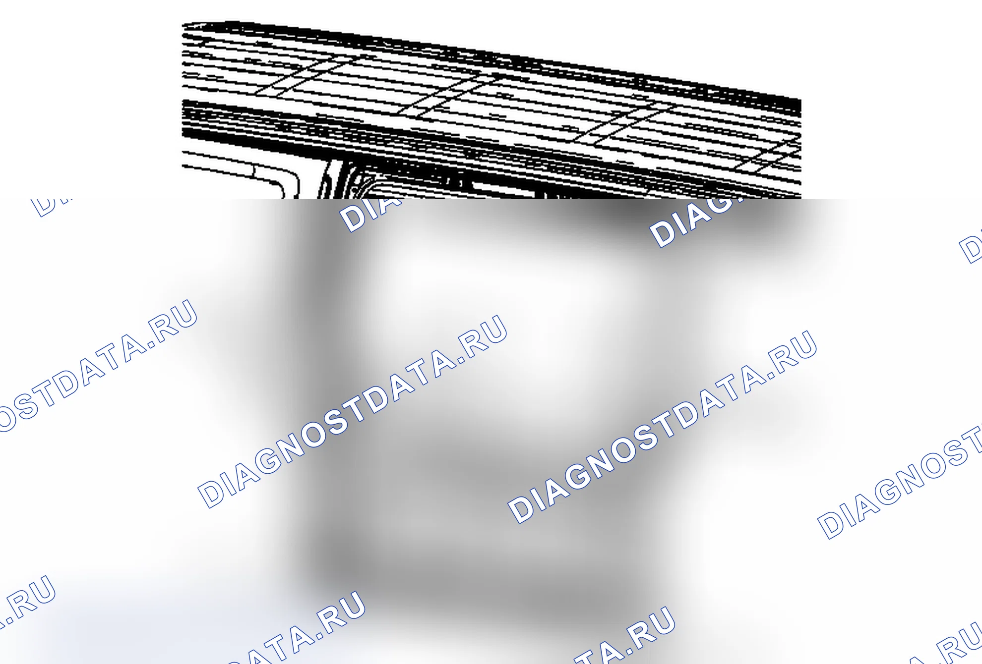 Рис. 1: Замена коврика ступеньки задней боковой двери. Chevrolet Express G1500 