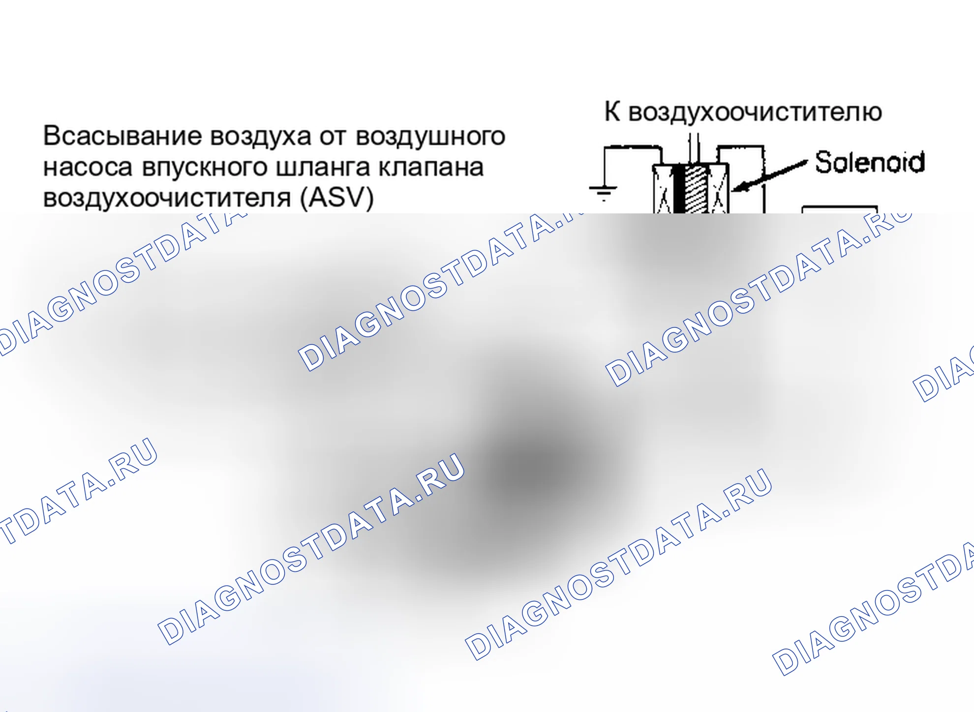 Рис. 23: Система воздушных насосов (Land Cruiser). Toyota Celica T180