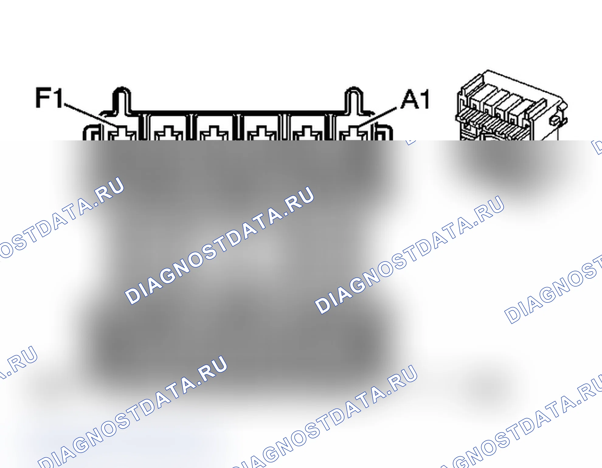 Рис. 122: Блок предохранителей - Underhood C4. Kia Rio II