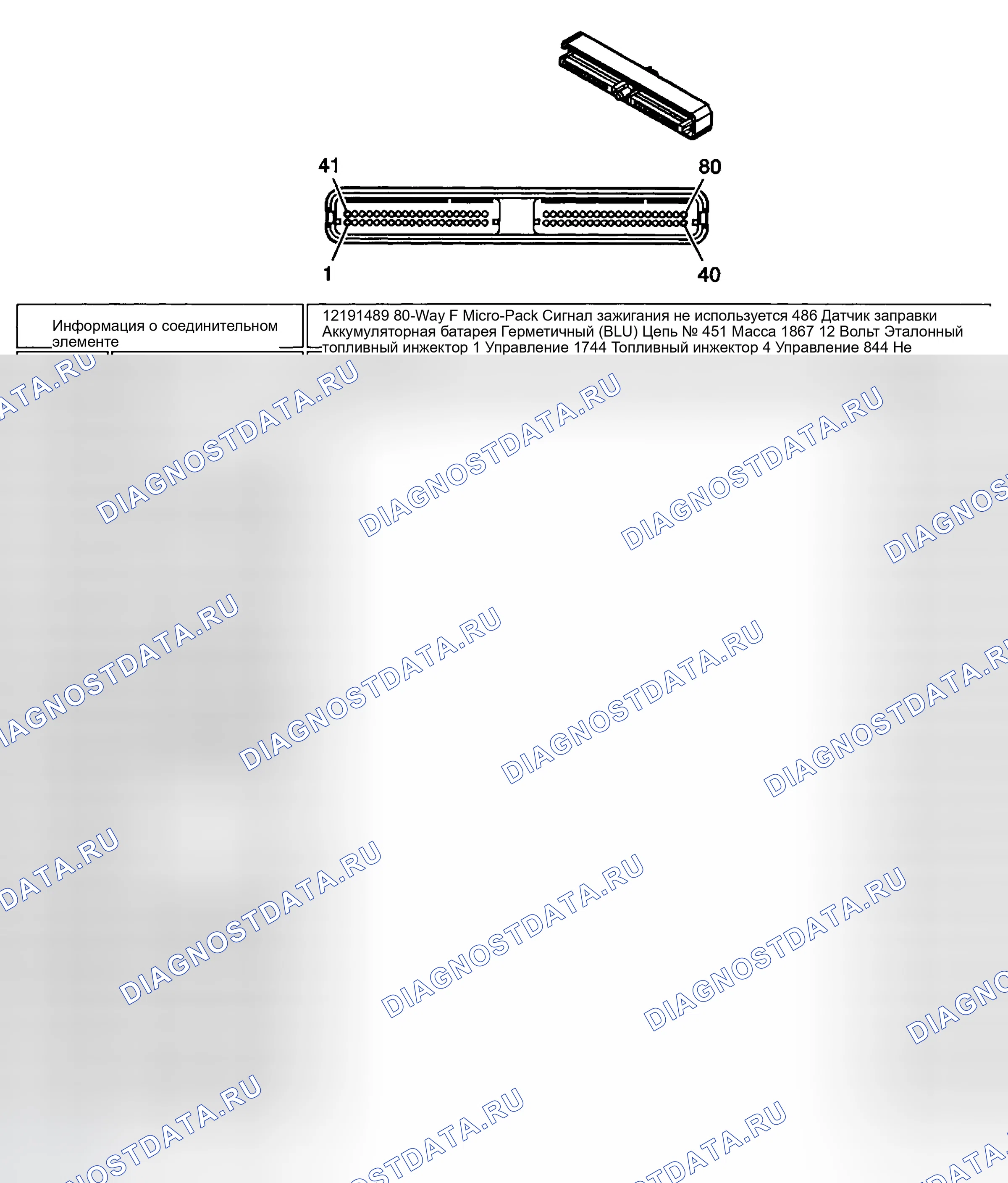 Рис. 76: Сопротивление жгута блок управления двигателем / FICM. GMC Sierra 1500 HD 