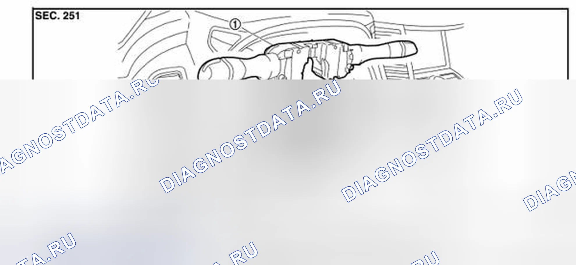 Рис. 38: Разнесенный вид. Infiniti FX50 II рестайлинг