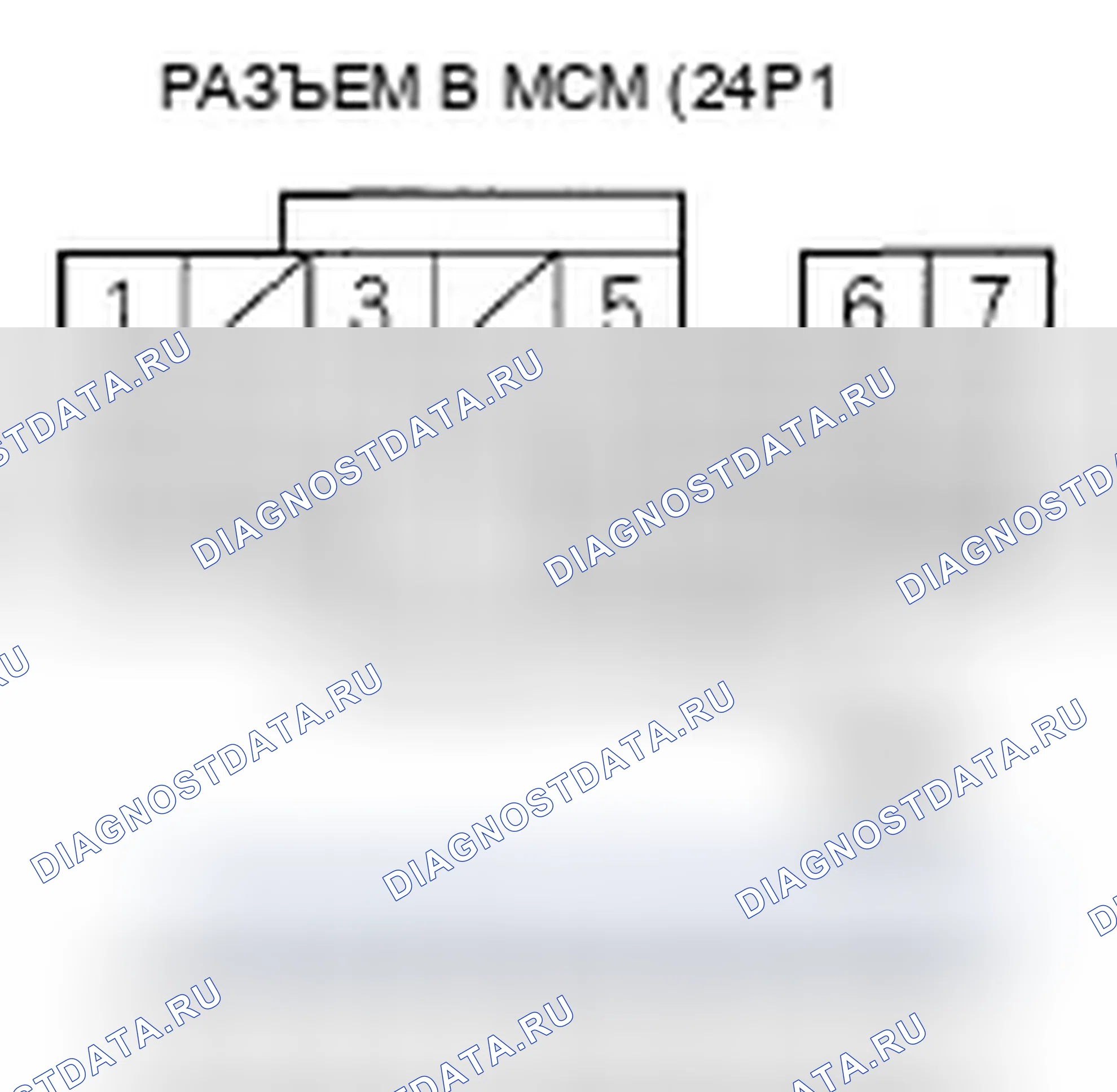 Рис. 407: расшифровка кода ошибки P1673 (22): Реле модуля управления двигателем (MCM) остается включенным. Honda Accord VII рестайлинг