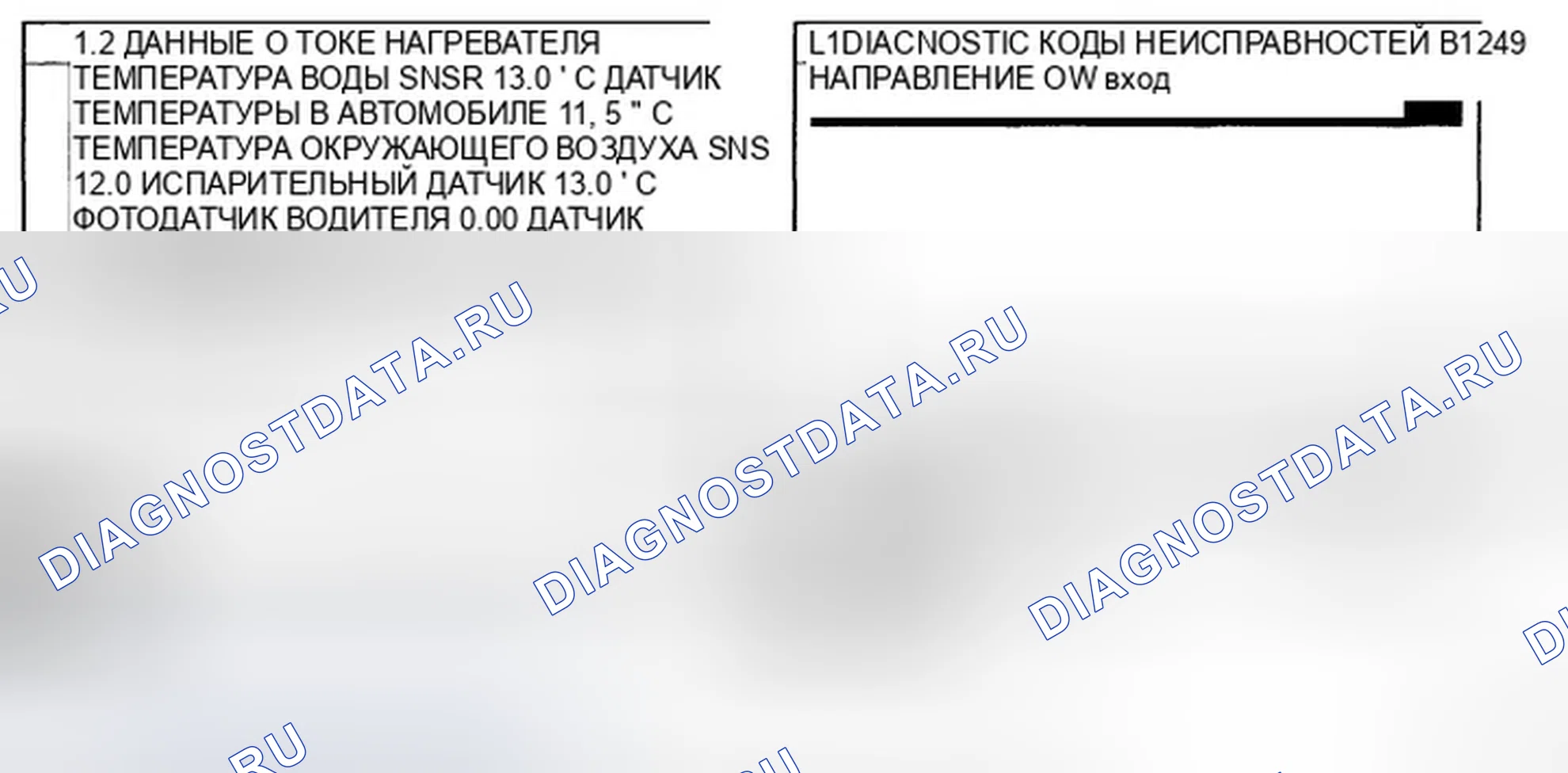 Рис. 119: МОНИТОРИНГ ДАННЫХ SCANTOOL. Hyundai Elantra IV