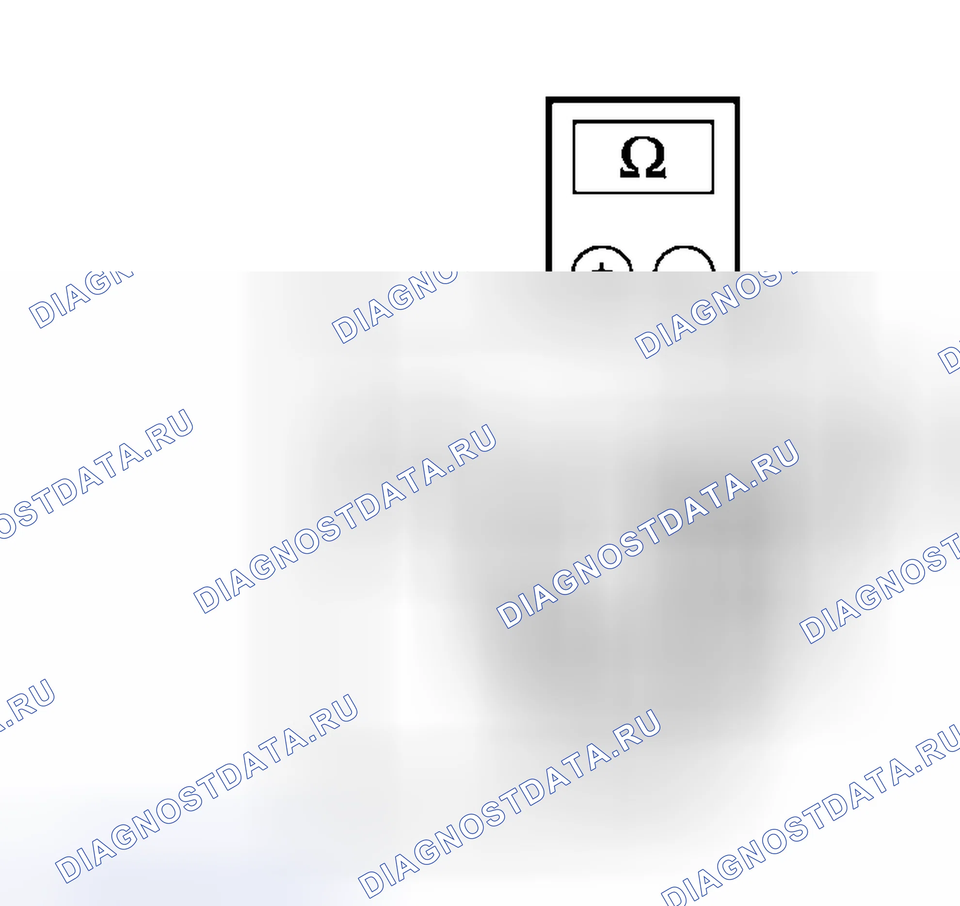 Рис. 159: ТОЧЕЧНОЕ ИСПЫТАНИЕ B: расшифровка кода ошибки B2796, DTS B2795, FCT2 или DCS xтагх3 - ОБРЫВ ЦЕПИ ДАТЧИКА СОЛНЕЧНОГО ИЗЛУЧЕНИЯ B2426 B2427. Hyundai Mistra I рестайлинг