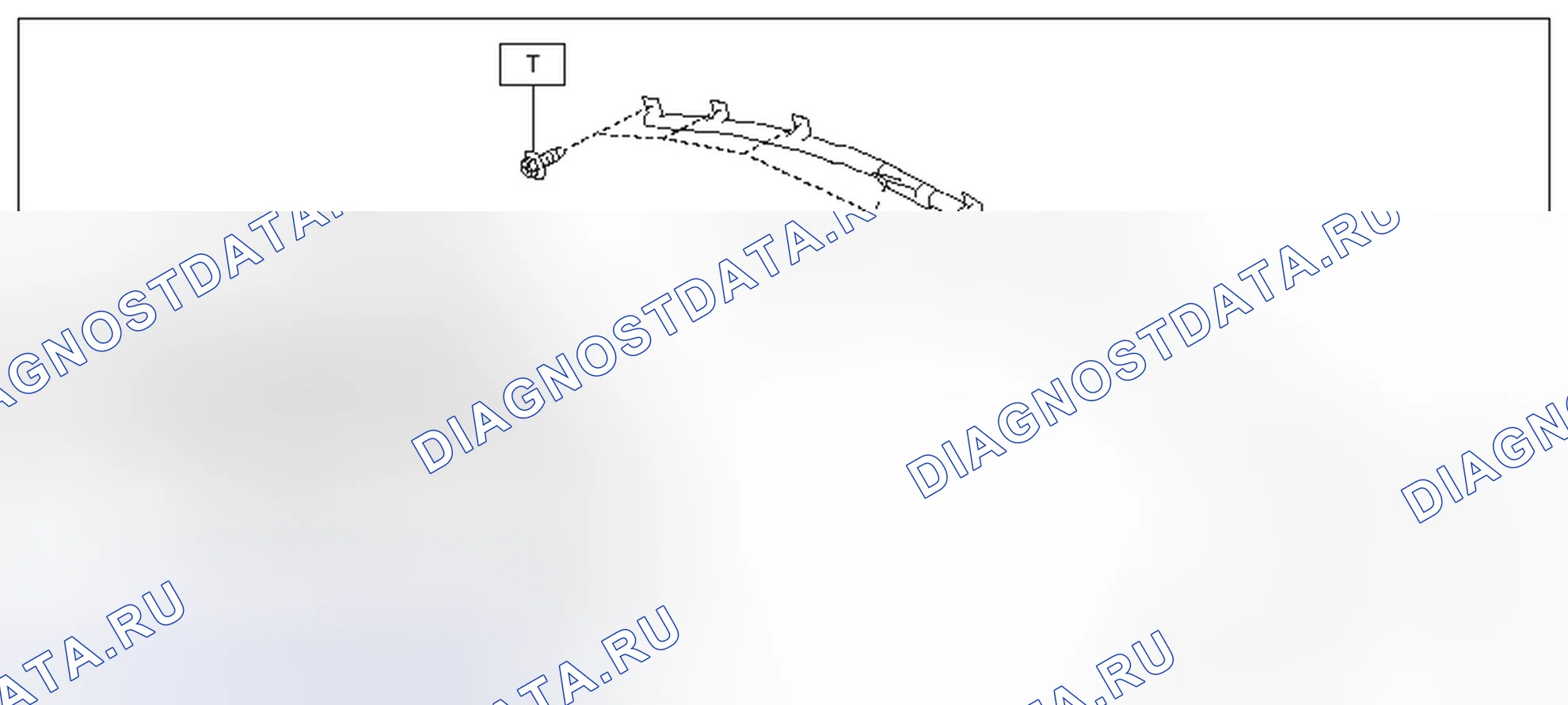 Рис. 49: МОДУЛЬ НАВЕСНОЙ ПОДУШКИ БЕЗОПАСНОСТИ. Subaru Impreza GK