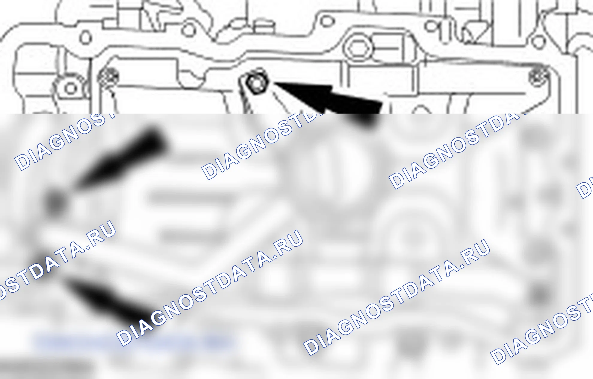 Разборка двигателя. Ford Mondeo III