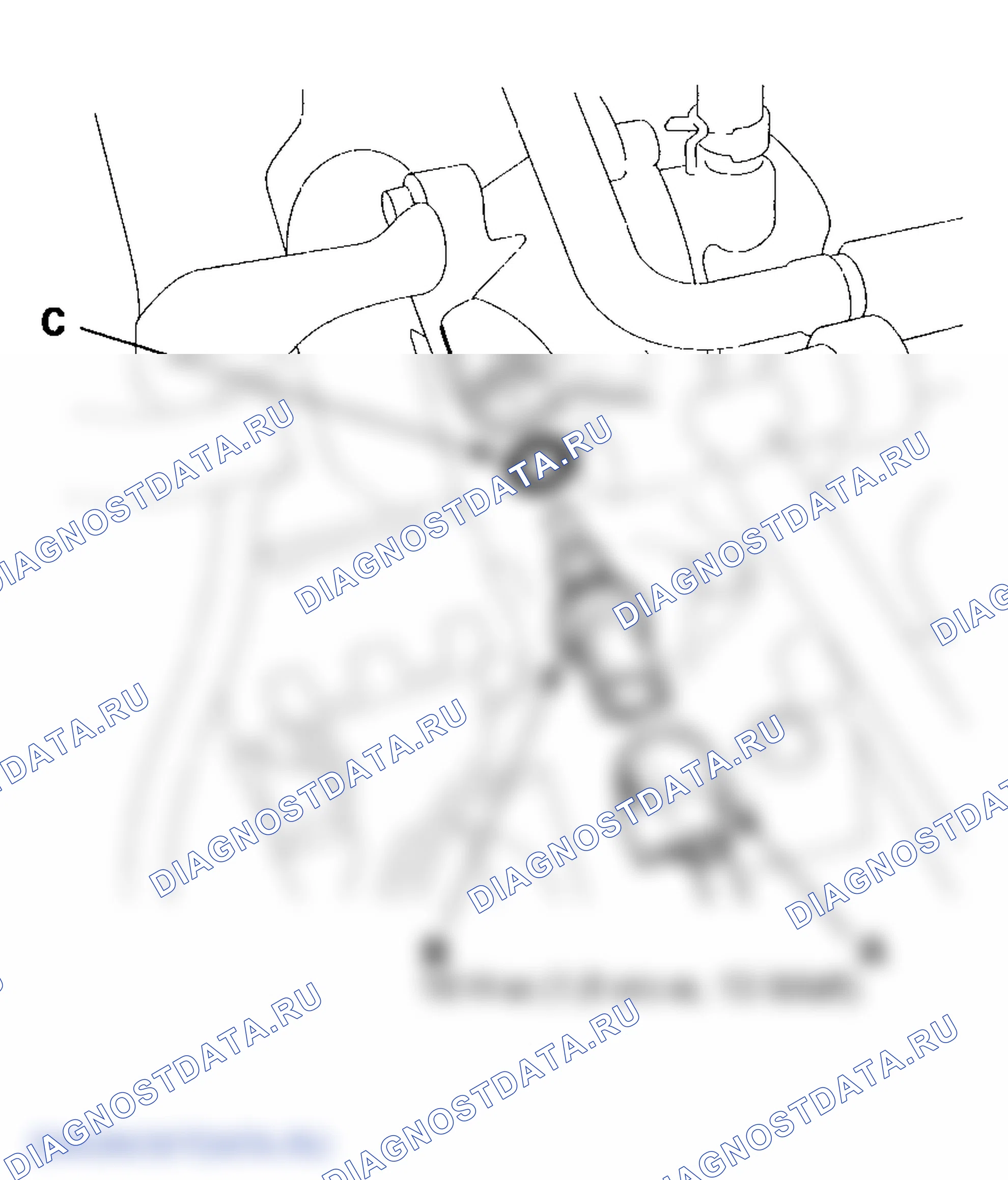 Рис. 166: Замена датчика температура охлаждающей жидкости 2. Honda Odyssey III