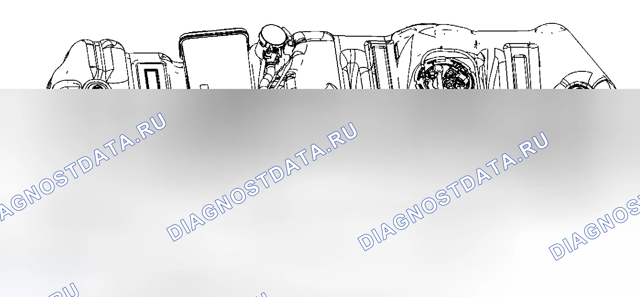Рис. 33: Замена топливного шланга / труб - шасси. Chevrolet Uplander I