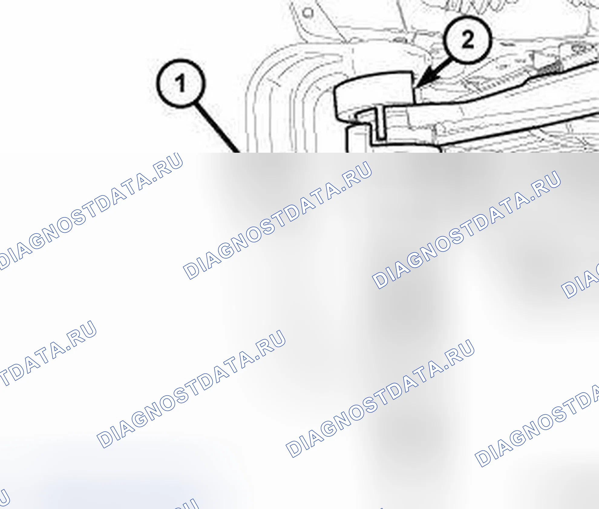 Рис. 24: УСТАНОВКА. Chrysler Town & Country V рестайлинг