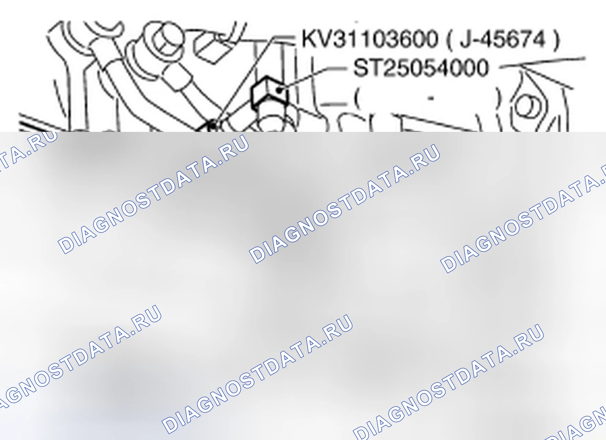 Рис. 23: Процедура опрессовки линии. Infiniti EX35 I
