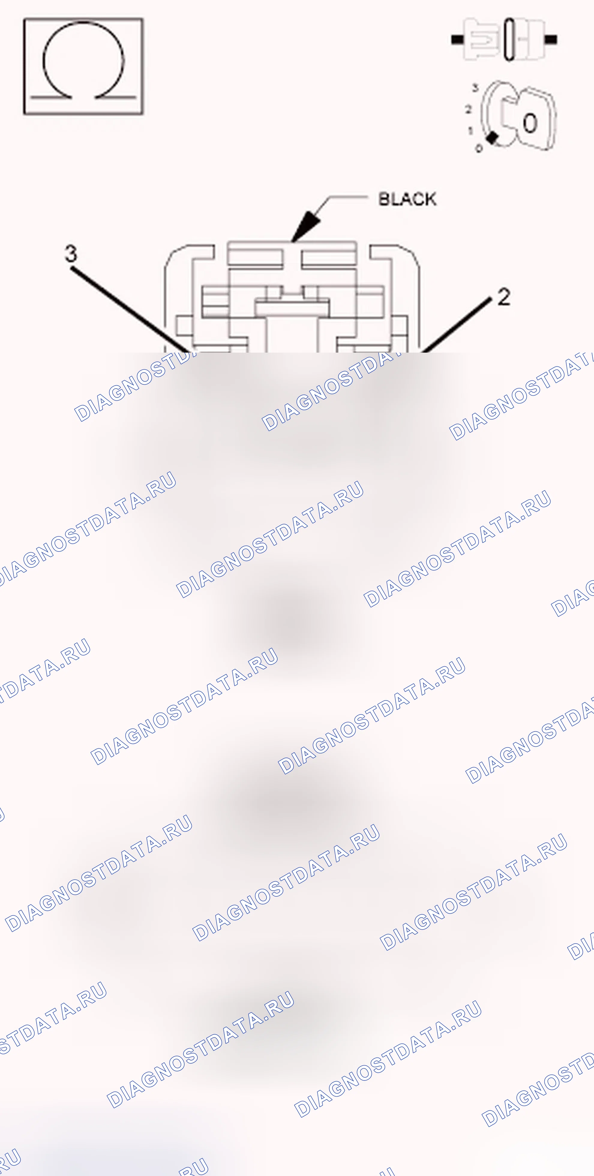 Рис. 449: ДИАГНОСТИЧЕСКИЙ ТЕСТ. Chrysler Town & Country V рестайлинг