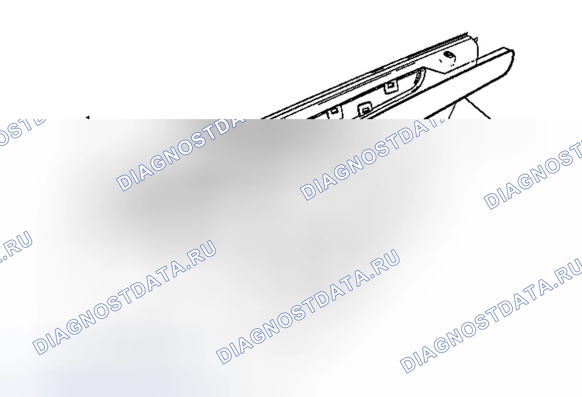 Рис. 29: Замена панели отделки передней стороны двери. Chevrolet Spark M300