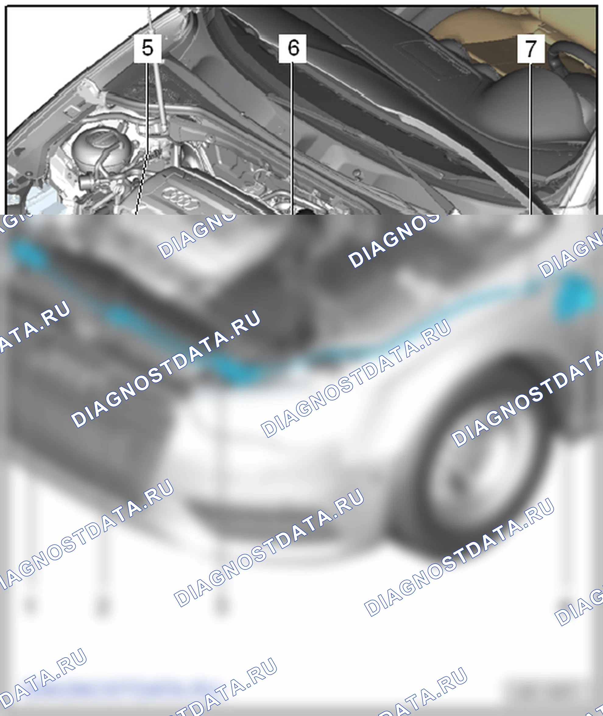 Капот. Audi A3 8V