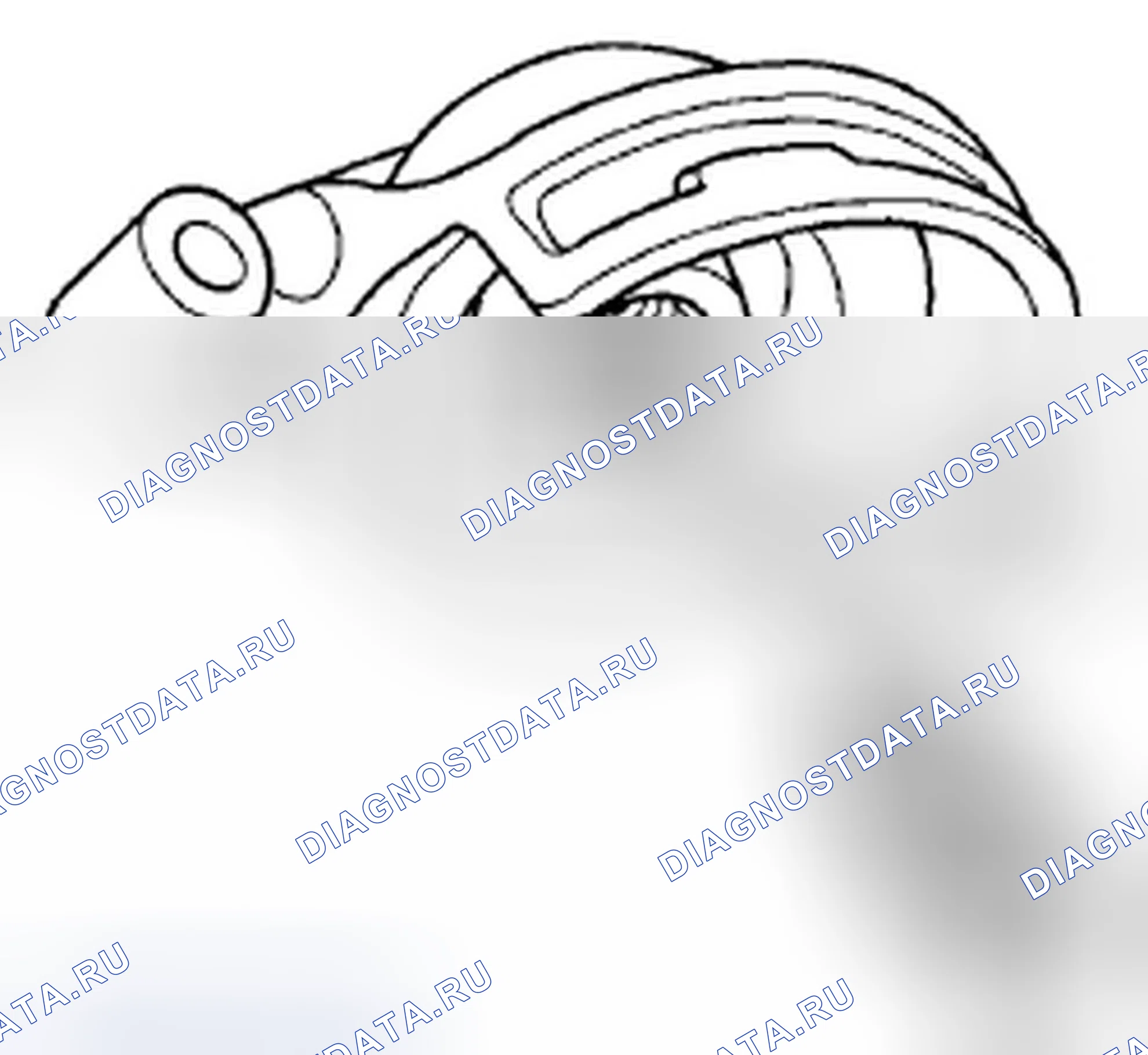 Рис. 60: Замена подающей трубы масляного фильтра. Honda CR-V III рестайлинг