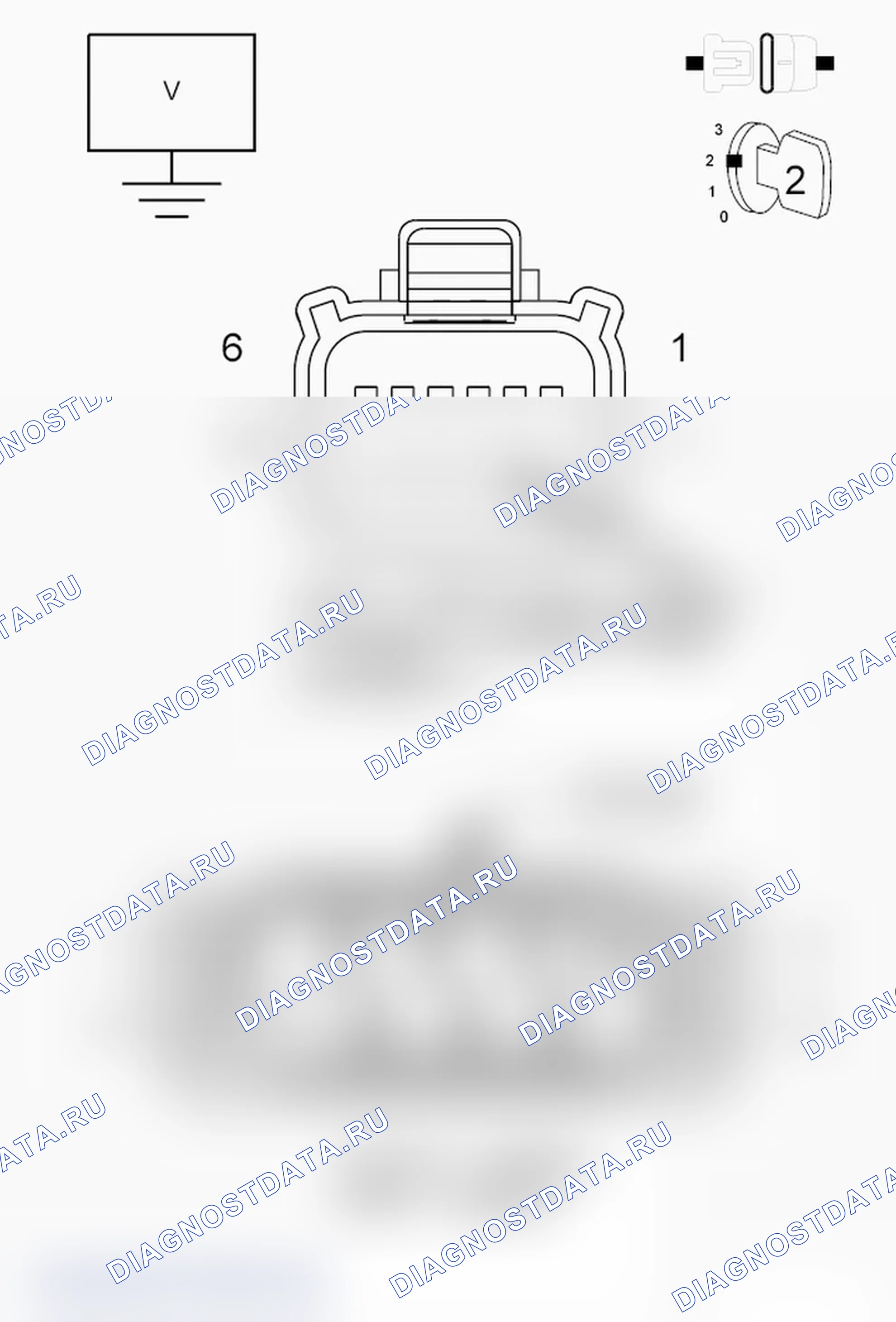 Рис. 12: ДИАГНОСТИЧЕСКИЙ ТЕСТ. Jeep Grand Cherokee WK2