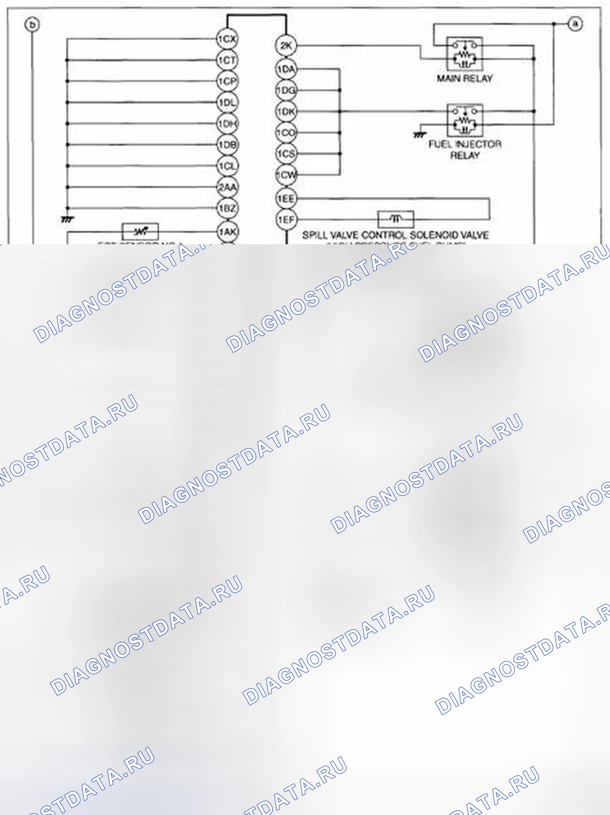 Рис. 4: Система управления - электросхема (1 из 3). Mazda CX-5 I