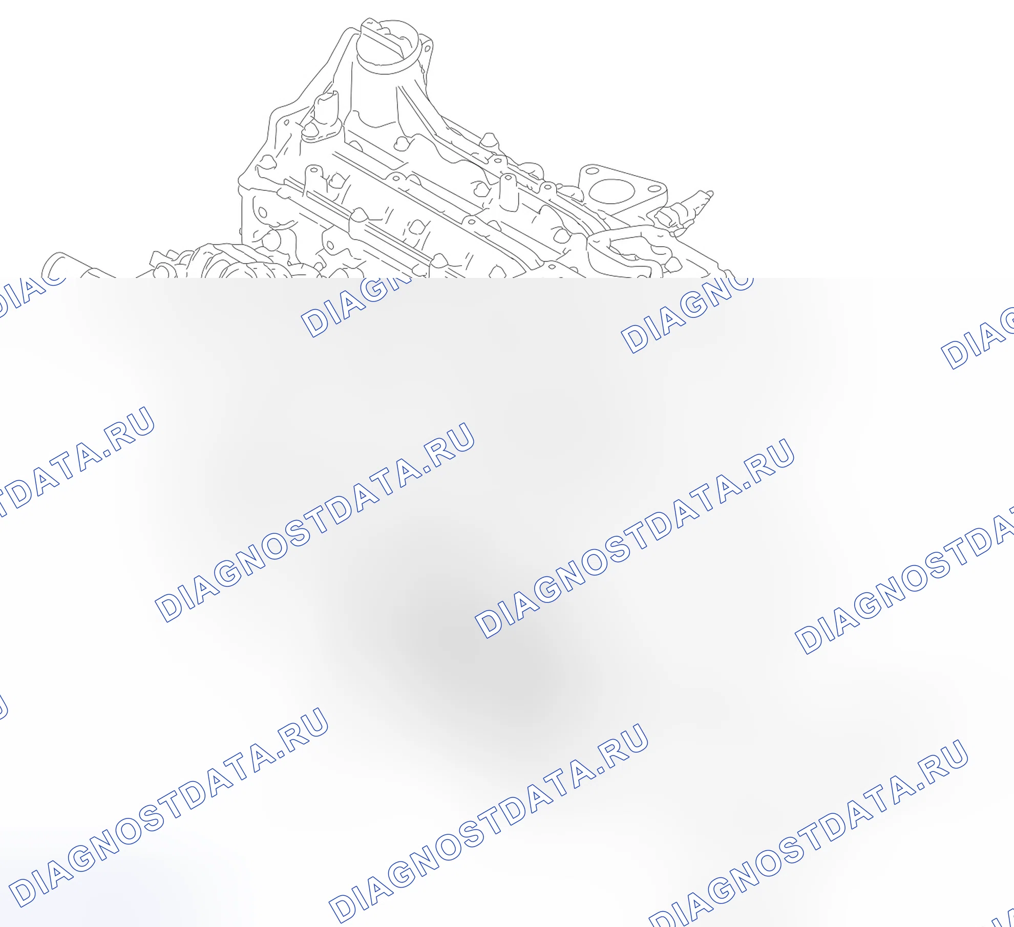 Схема расположения стартера — Great Wall Wingle-7. Great-Wall Wingle 7 I