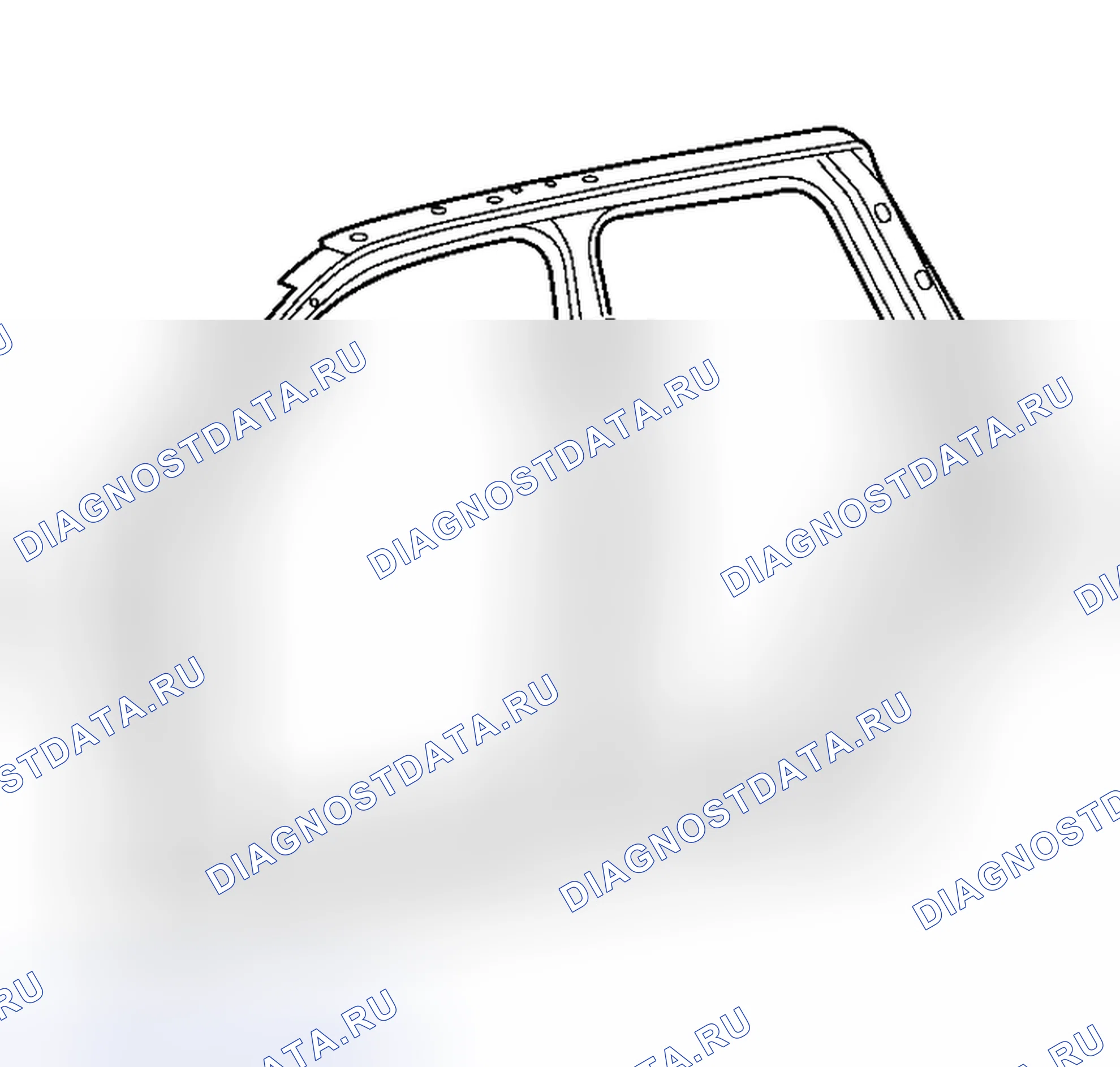 Рис. 216: Процедура установки. Saab 9-7X I