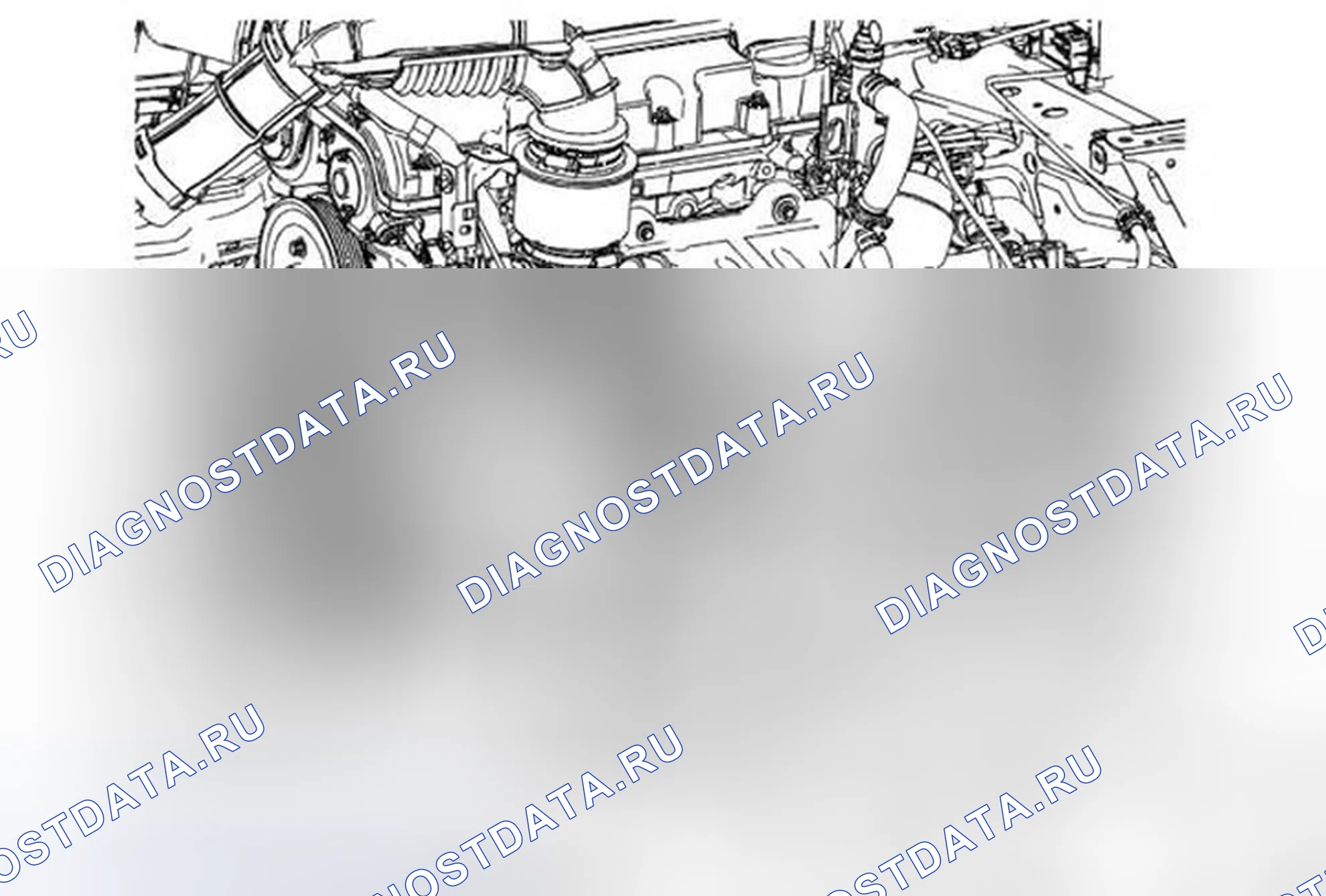 Рис. 64: Замена кронштейна компрессора системы кондиционирования воздуха (LUJ, LUV). Buick Encore I