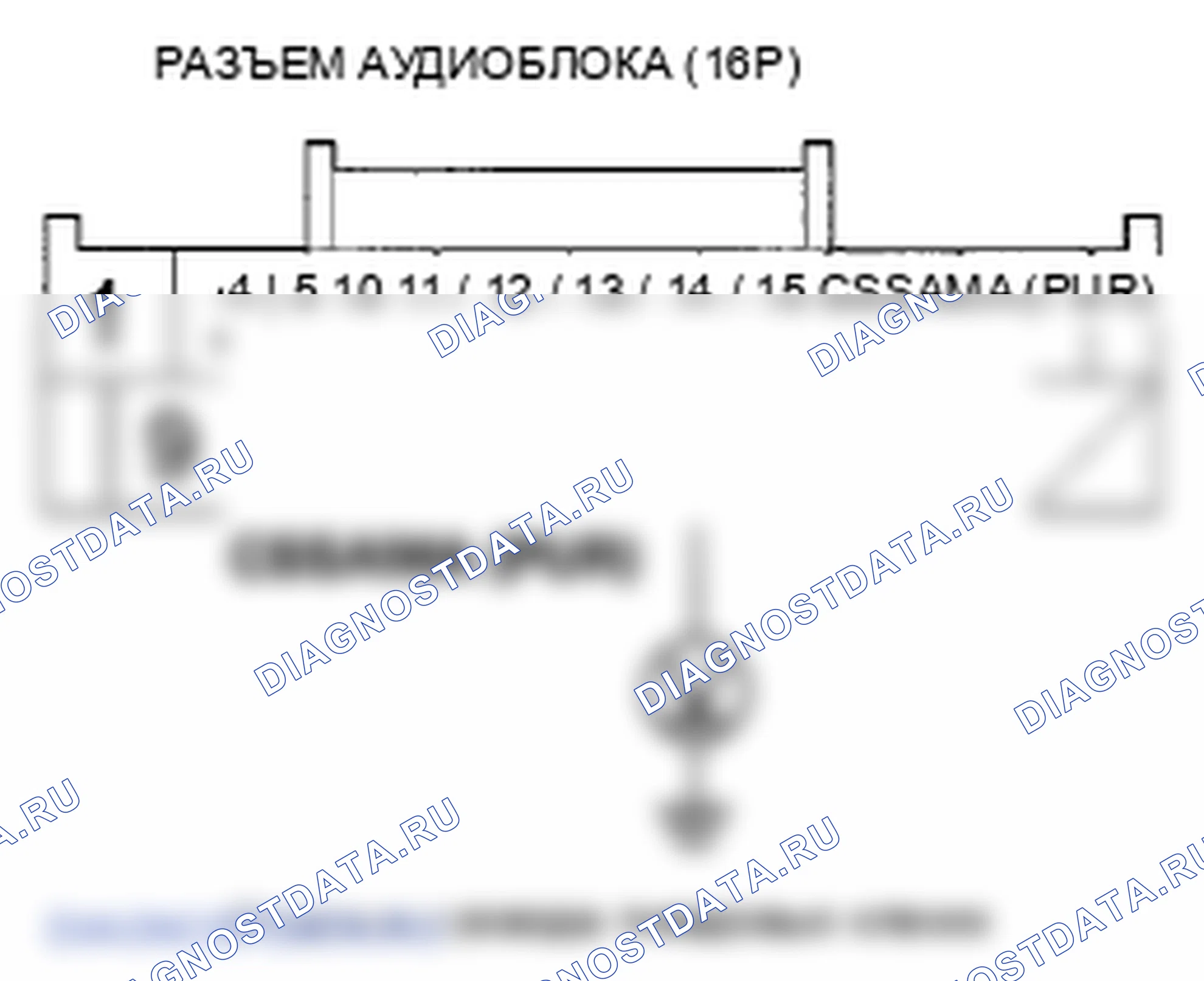 Рис. 180: Громкий звук во время движения с включенным или выключенным звуковым блоком (часть 2) (с задней развлекательной системой и / о. Honda Pilot II