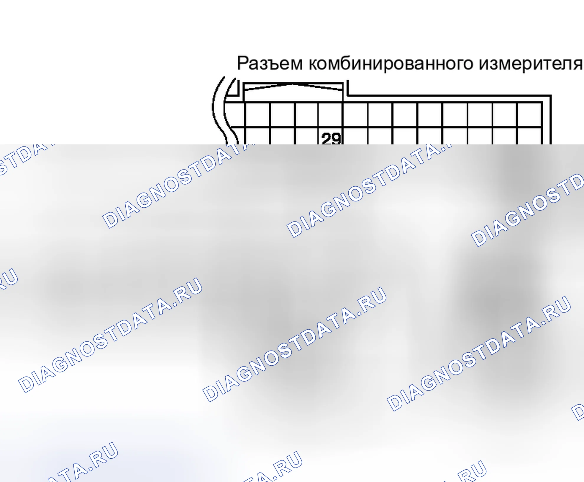 Рис. 61: Проверка сигнала скорости транспортного средства для блока управления дисплеем. Honda N-WGN I