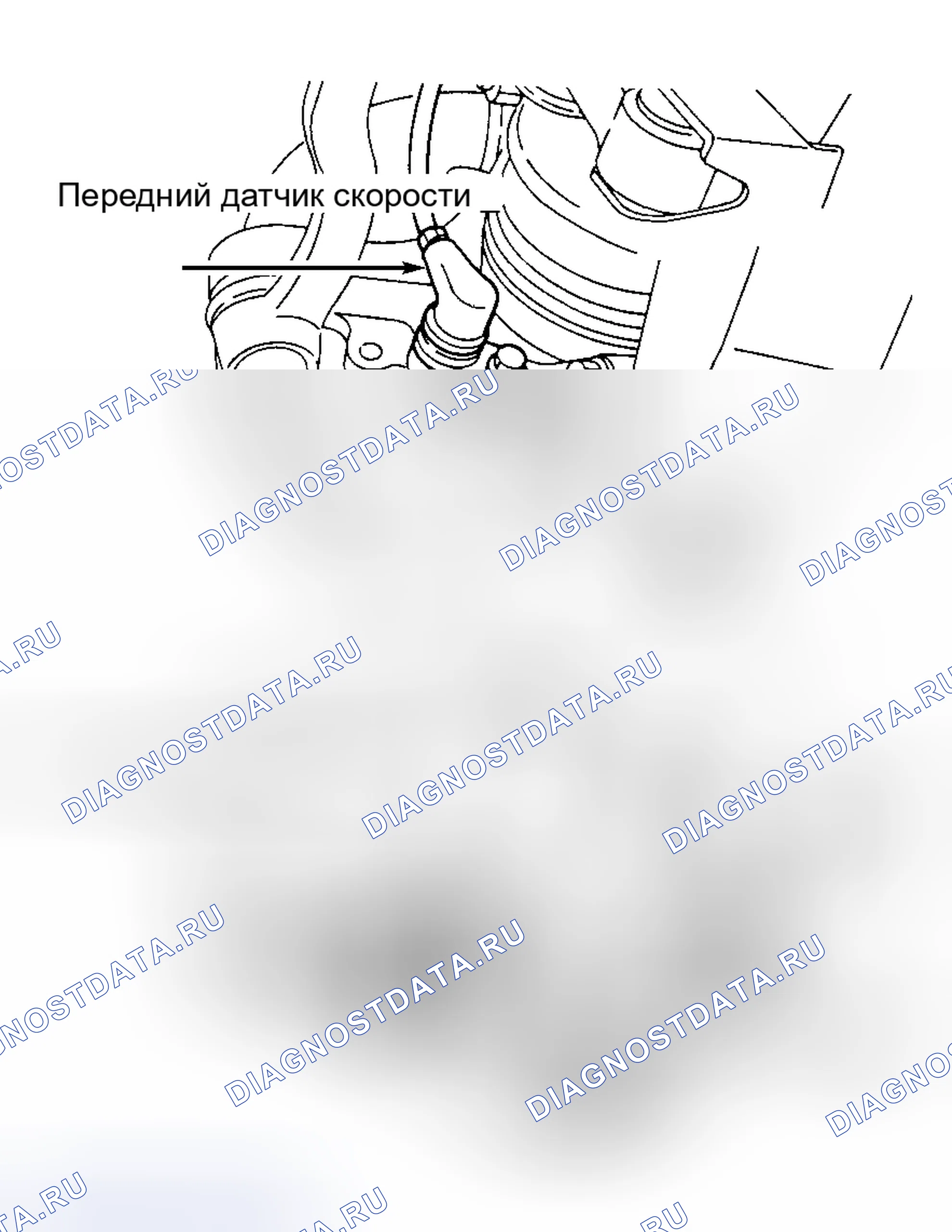 Рис. 14: Демонтаж и монтаж (сзади). Subaru Legacy BC/BJ/BF