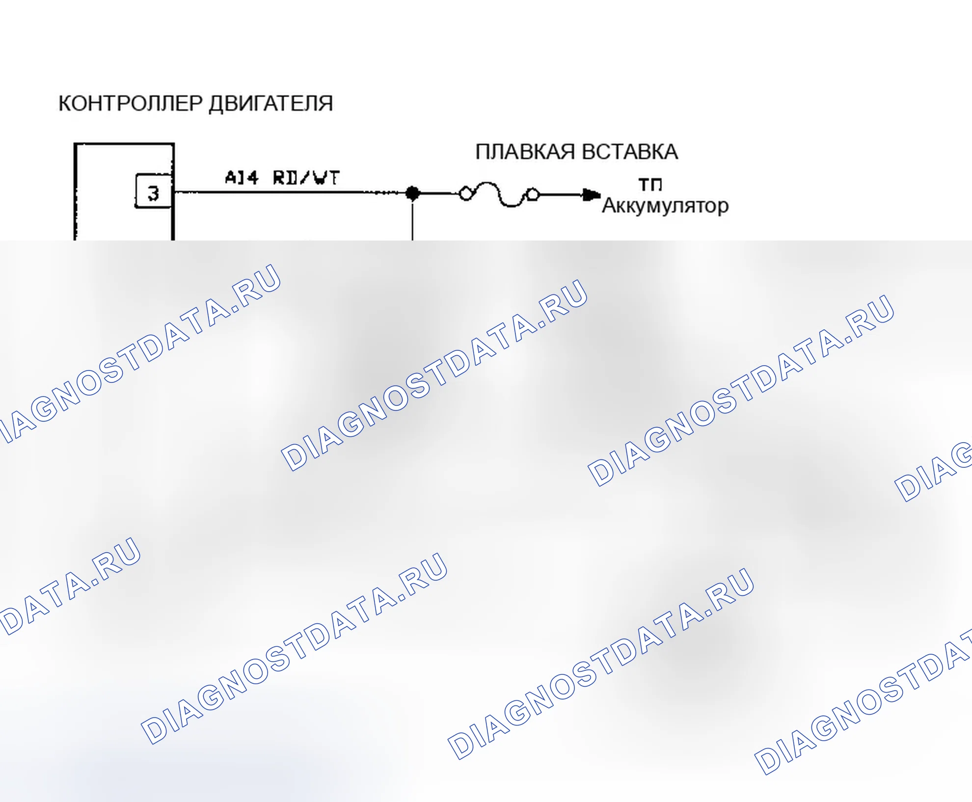 Рис. 284: Тест DR-16A Код 27: Принципиальная схема.. Dodge Spirit I