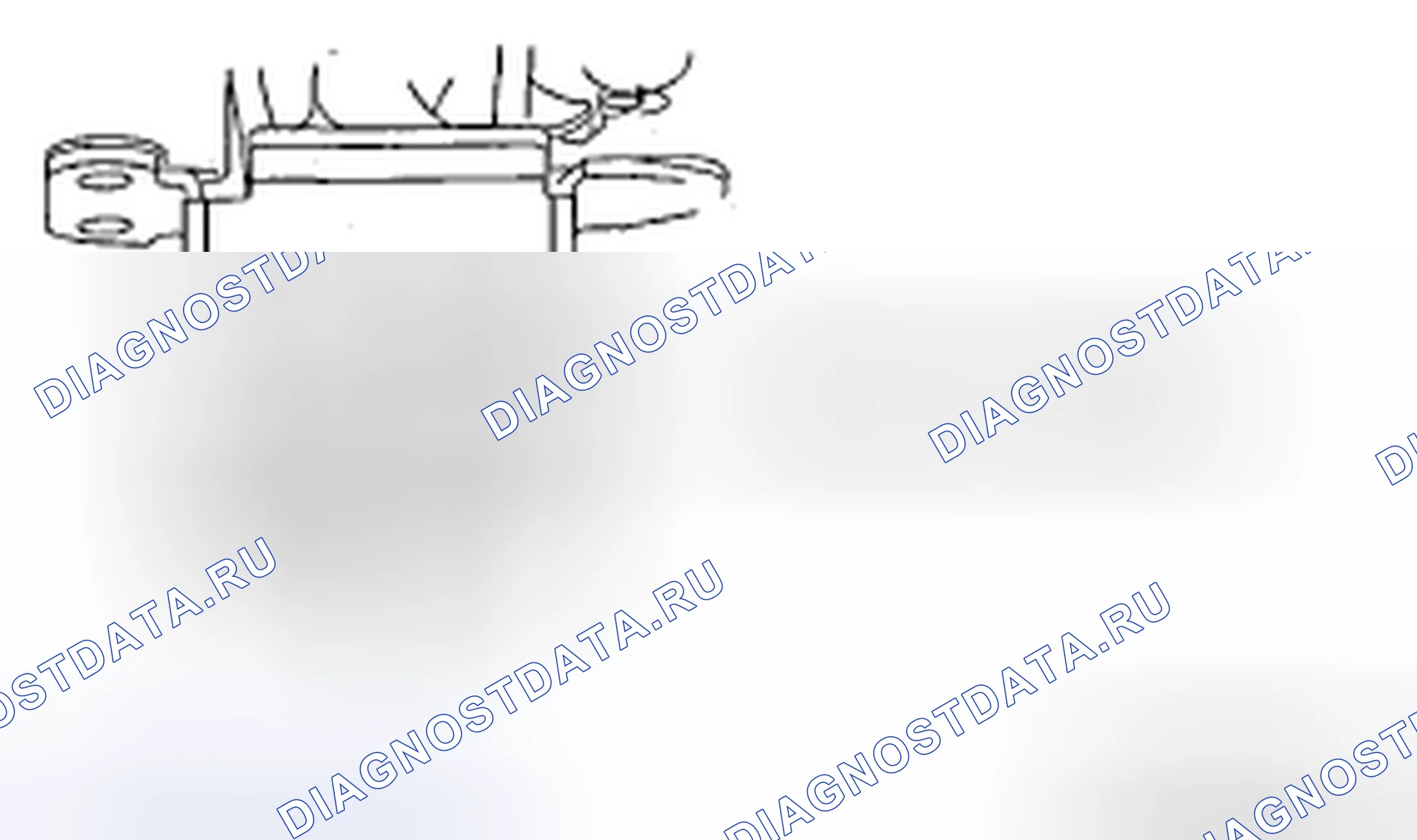 Рис. 45: Переключатель защелки дверь багажника. Mazda CX-9 I рестайлинг