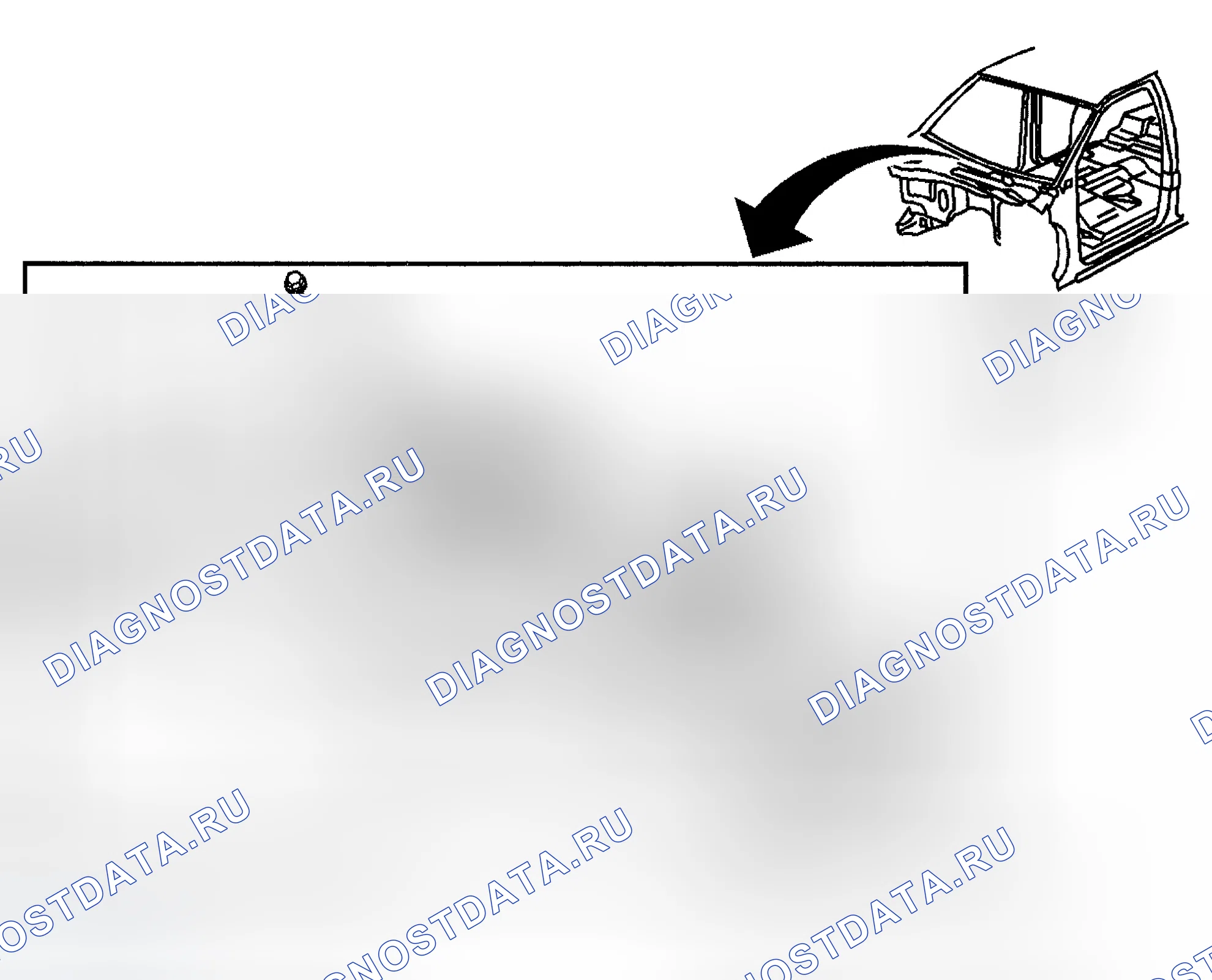 Рис. 6: Двигатель стеклоочистителя. Chevrolet TrailBlazer I