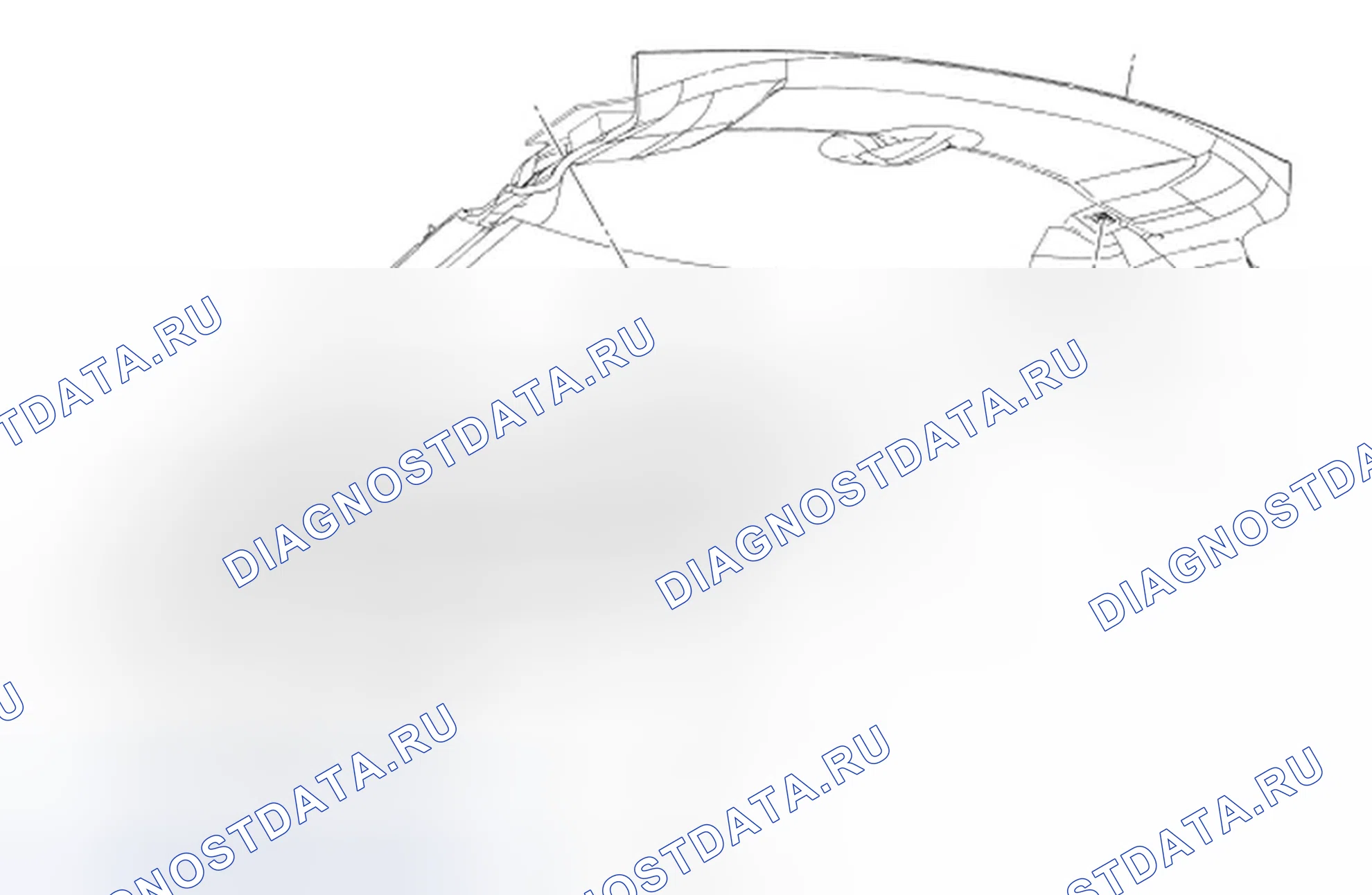 Рис. 6: Подфарник. Ford Focus II рестайлинг