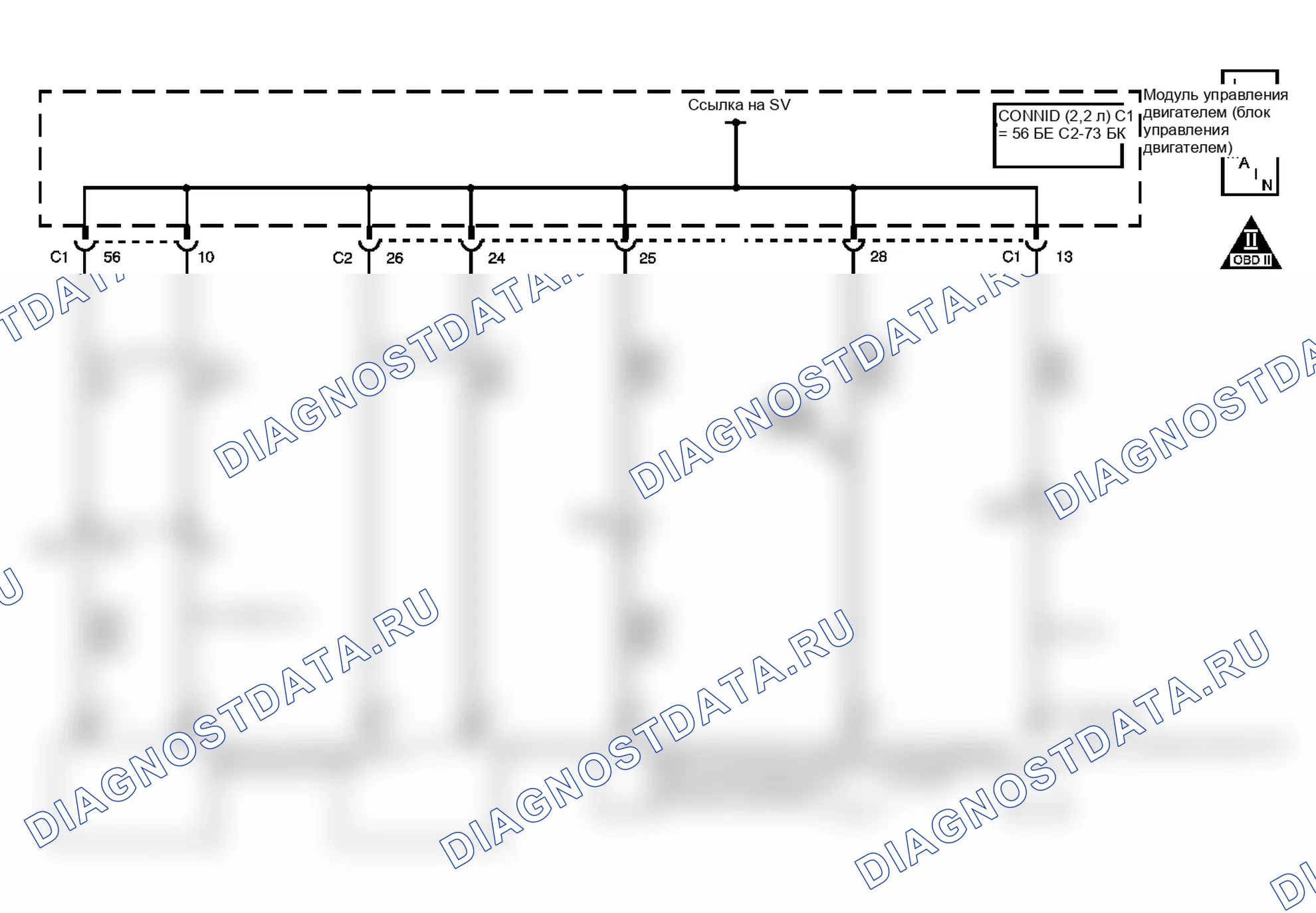 Рис. 60: расшифровка кода ошибки P0641. Saturn ION I