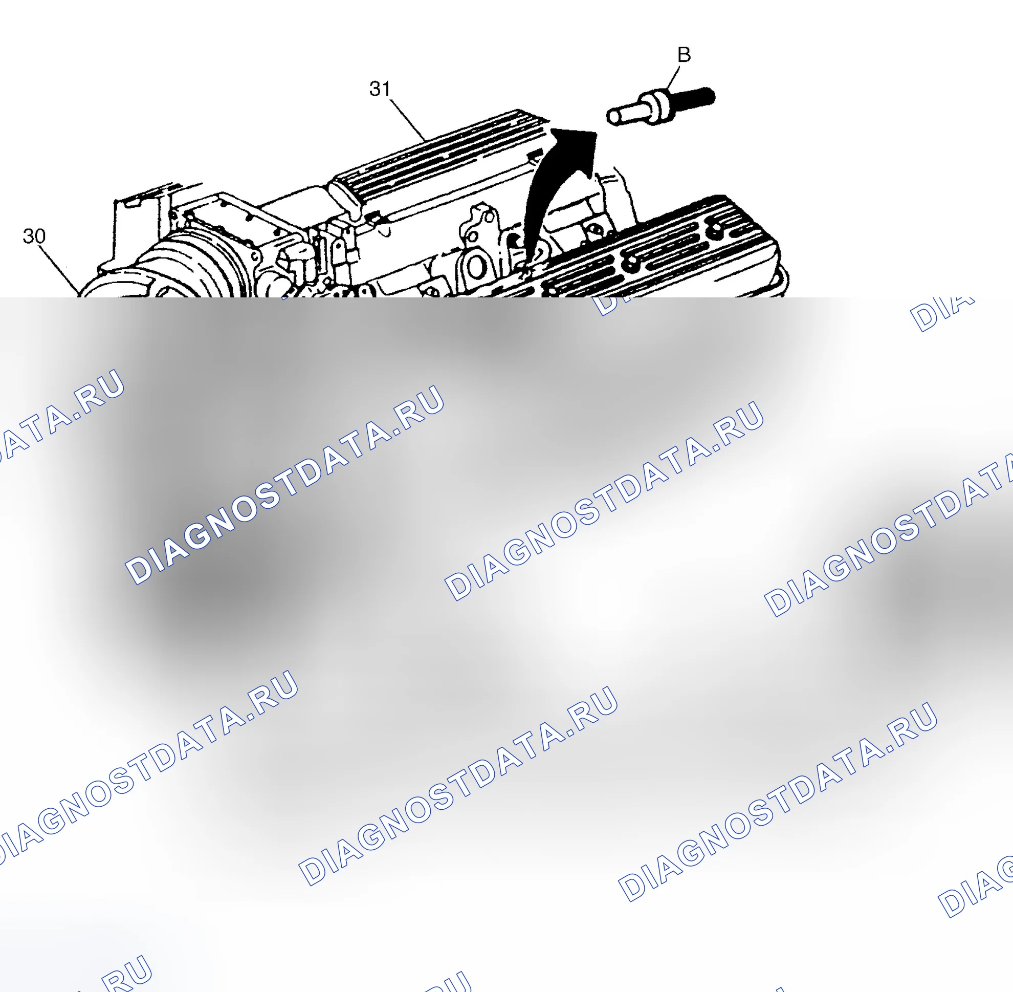 Рис. 9: Проверка вентиляционной системы распределительного узла. Chevrolet Camaro IV