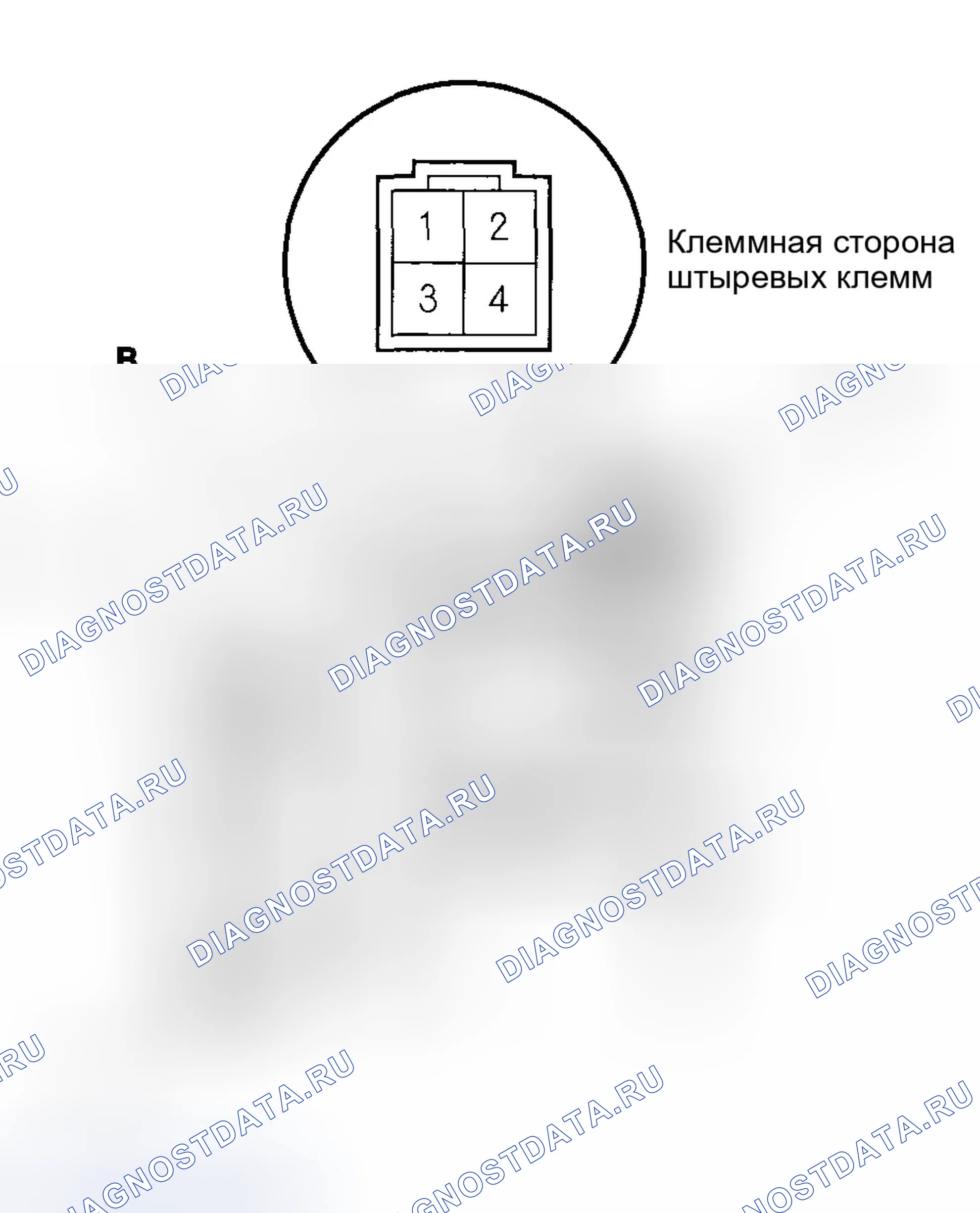 Рис. 194: Тест переключателя дистанционного управления. Honda Odyssey I