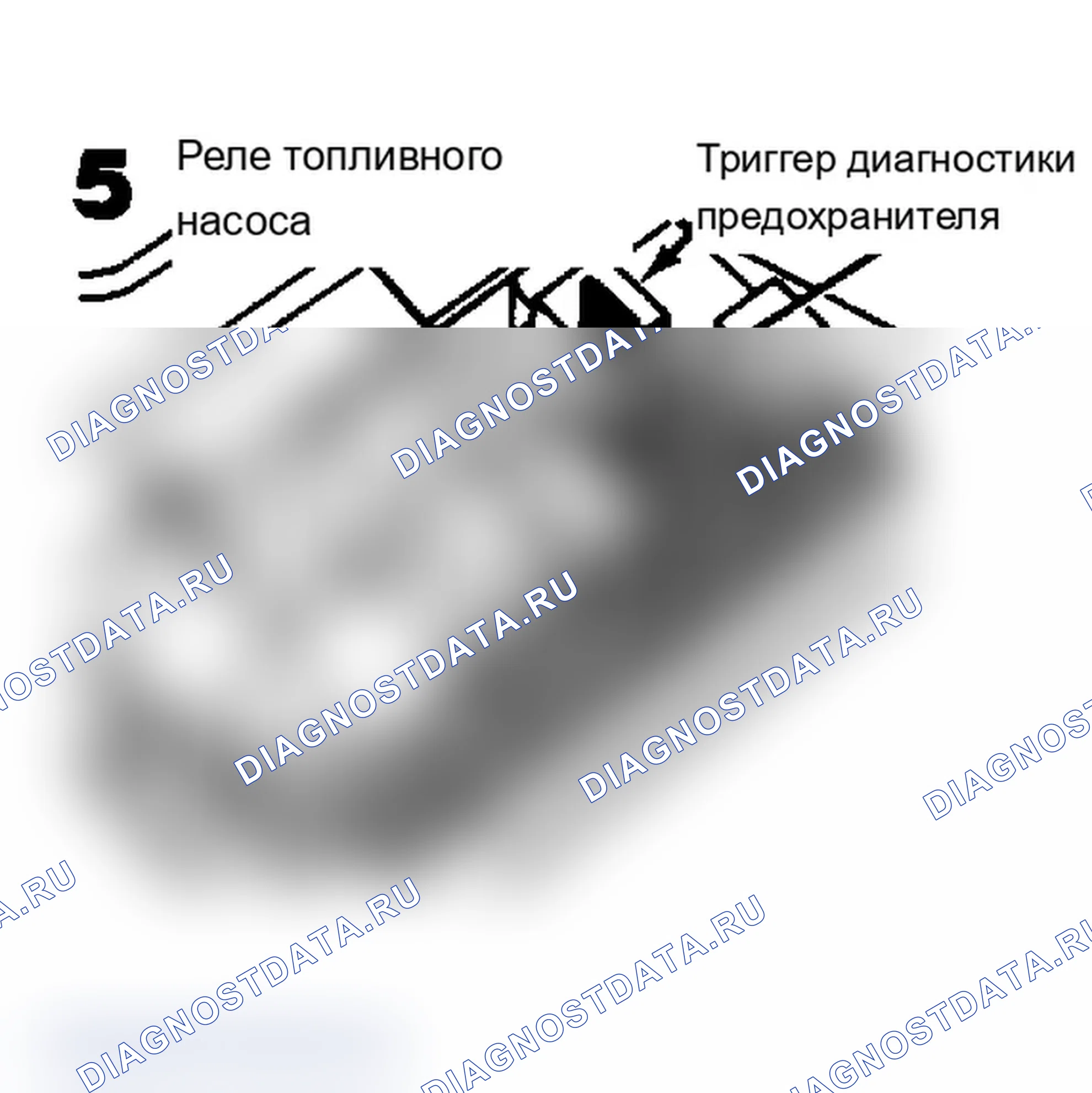Рис. 4: Расположение компонентов (4 из 6). Audi 5000 CS 