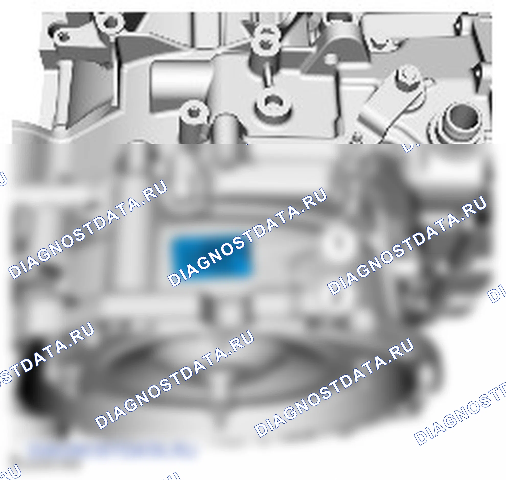 Описание коробки передач. Ford Transit Connect II