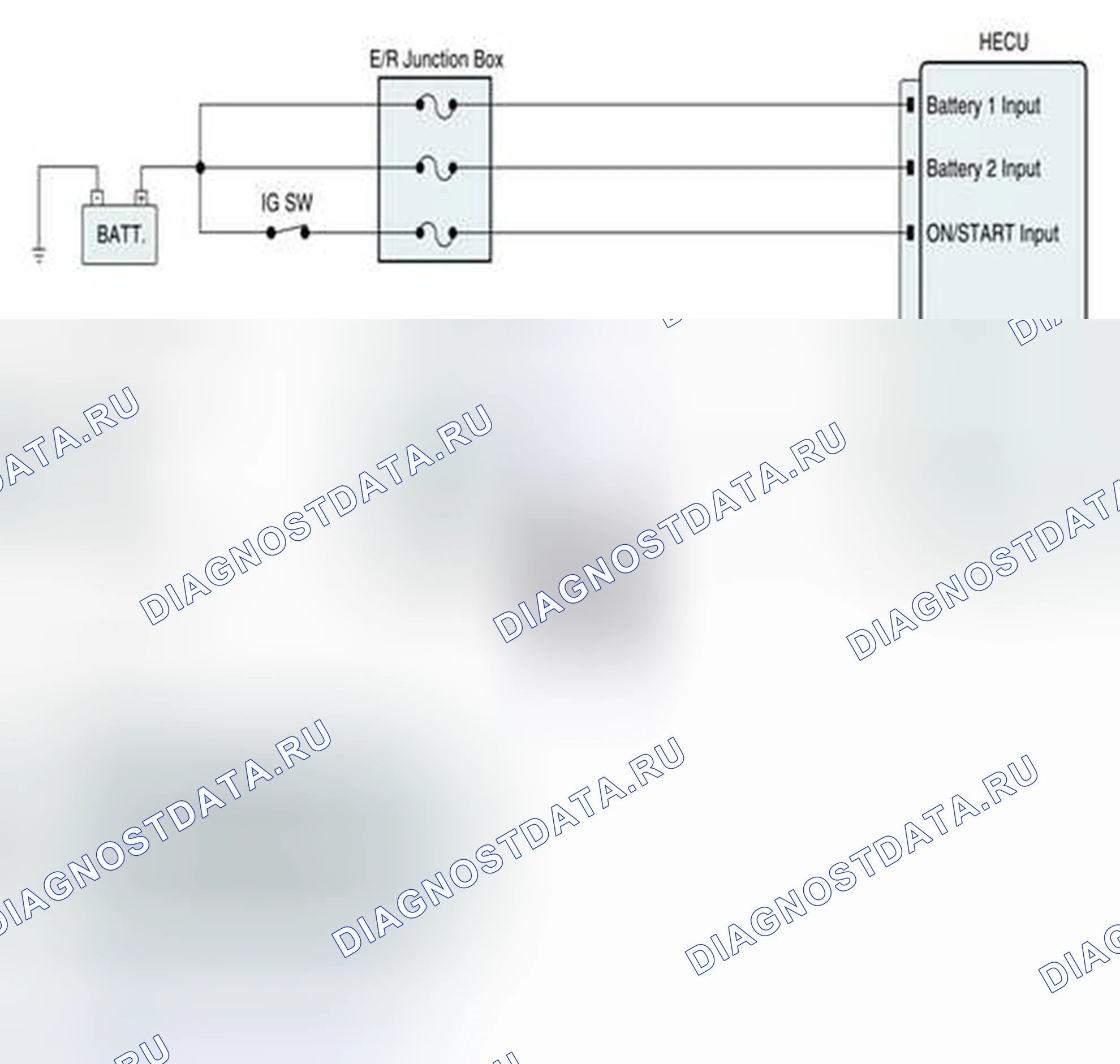 Рис. 97: Проверка силовой цепи. BMW 6 серия F06/F13/F12