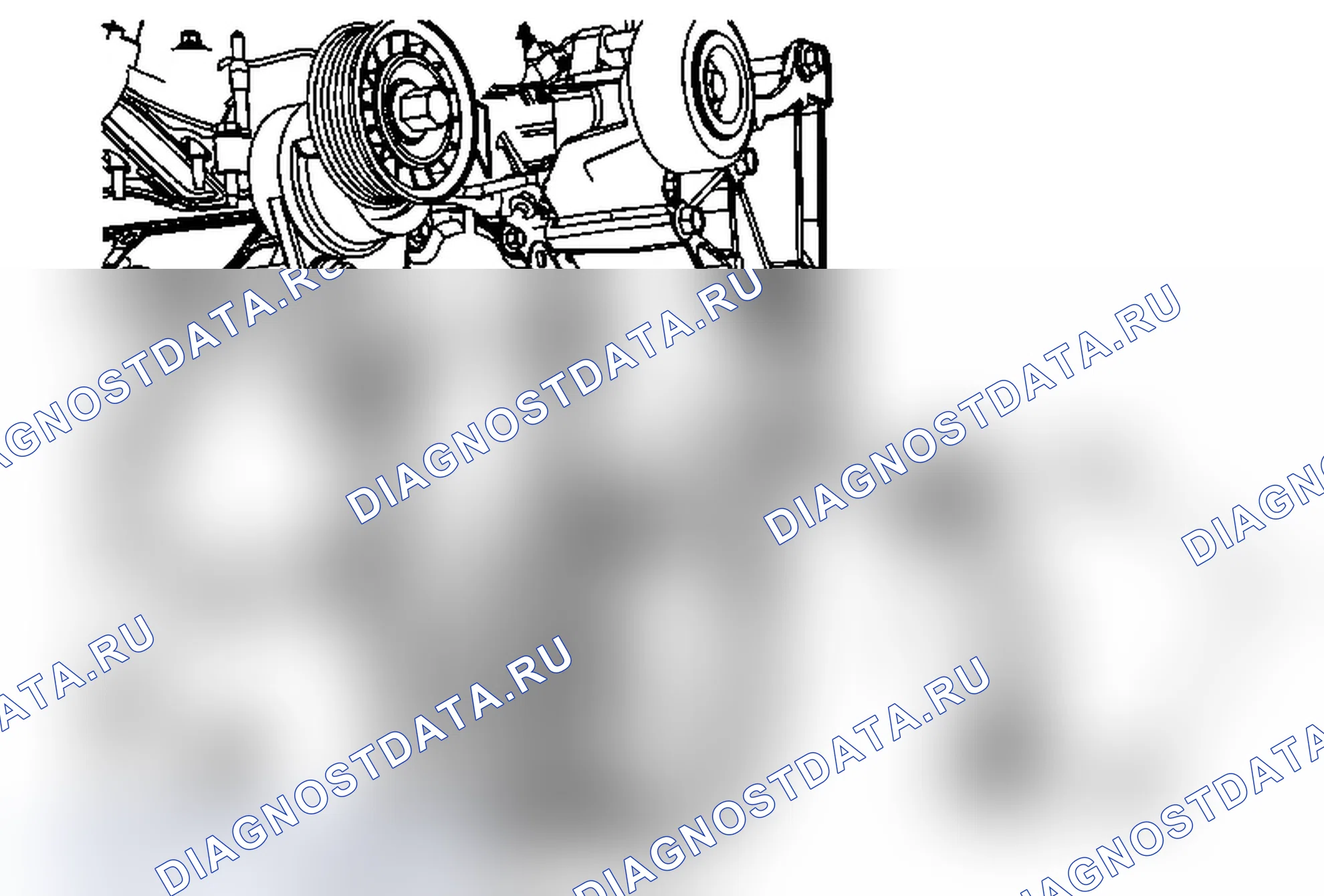 Рис. 10: Замена датчика положения распределительного вала (без привода). GMC Sierra 2500 HD 