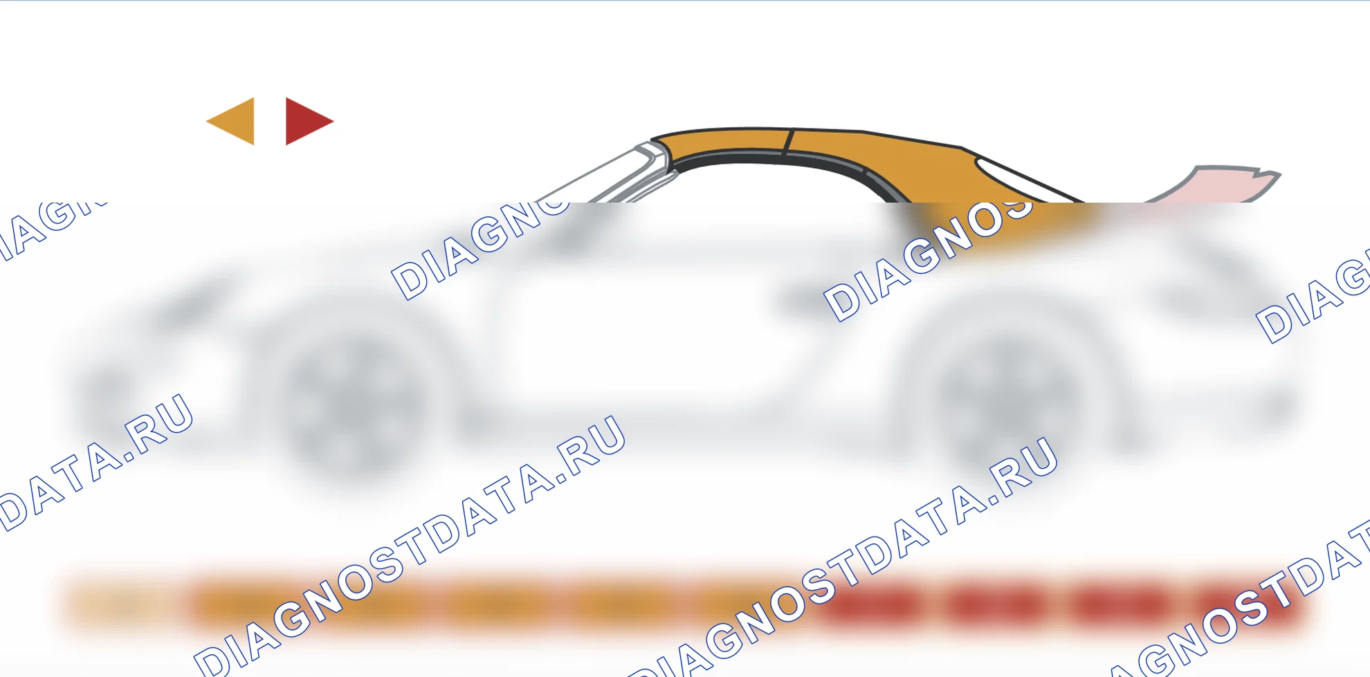 Установить складной верх в положение "Закрыт". Porsche Panamera 970