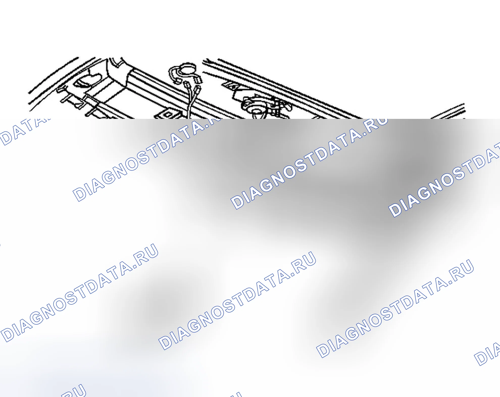 Рис. 4: Порядок демонтажа. Buick Rendezvous I