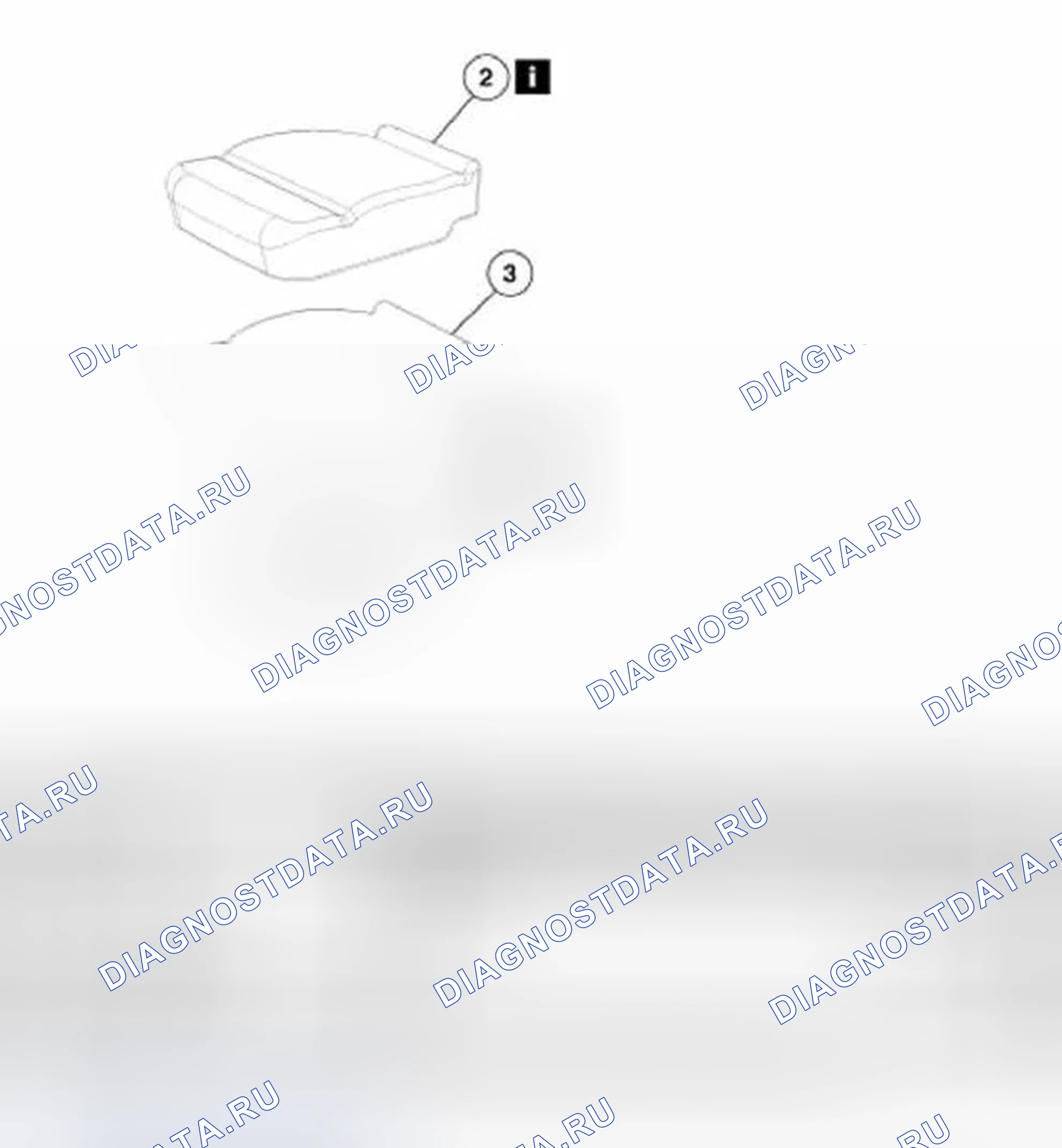 Рис. 39: Подушка переднего сиденья - 20 процентов. Ford Pickup F150 