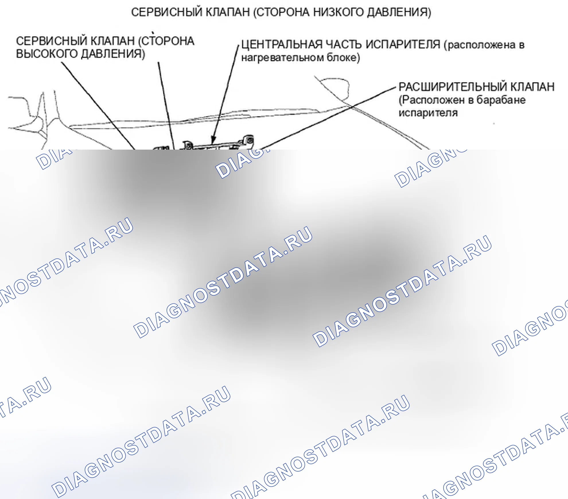 Рис. 272: Указатель расположения компонентов. Honda Accord VIII рестайлинг